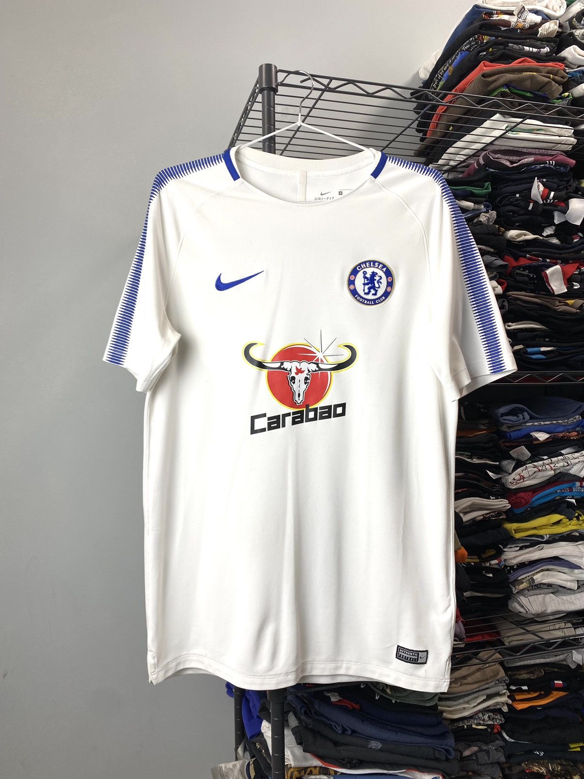 Nike Nike Chelsea Soccer Jersey T Shirt Carabao Homme Size US M / EU 48-50 / 2 - 1 Thumbnail