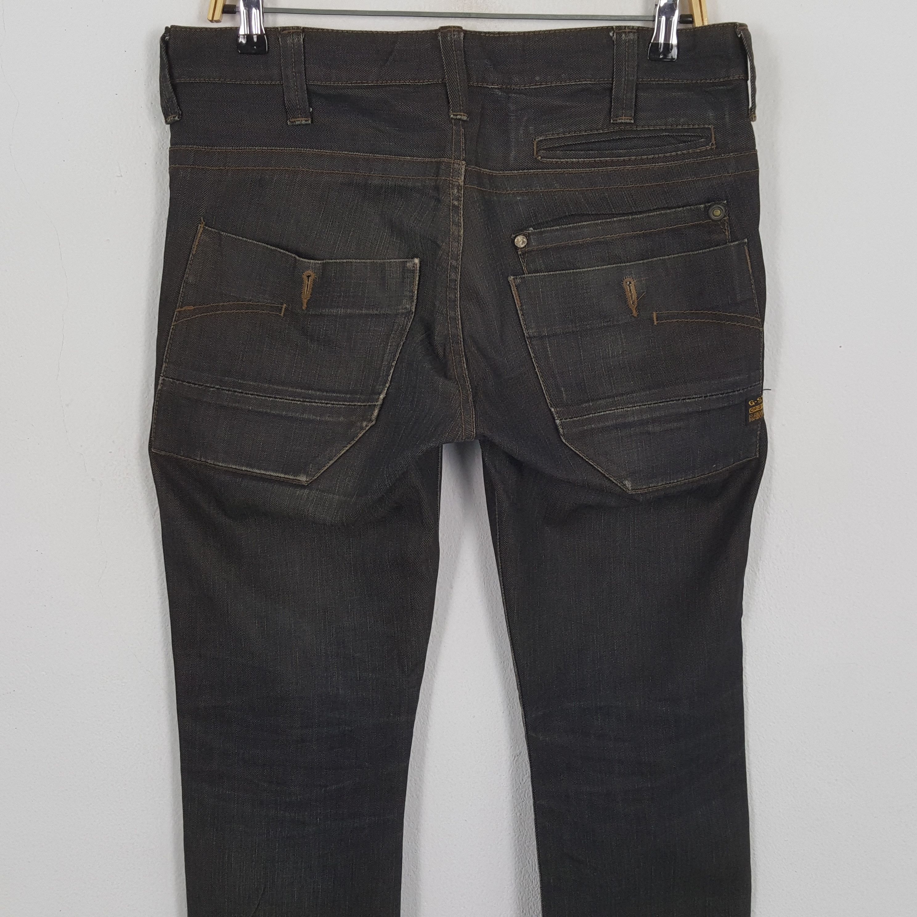 G-Star × Vintage Vintage G-STAR RAW Japanese Fashion Brand RareJeans Size US 32 / EU 48 - 5 Thumbnail
