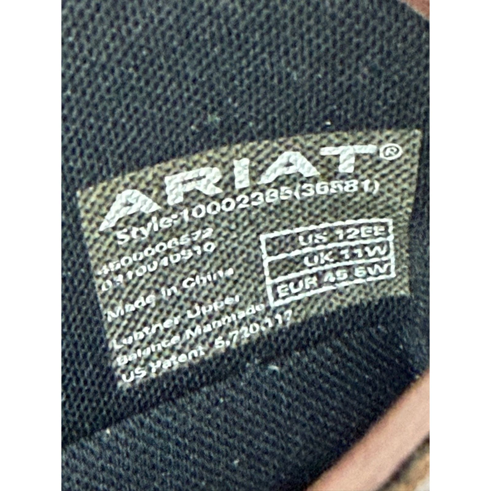 Ariat Ariat Sierra Men's Brown Waterproof Leather Work Boots 12EE Size US 12 / EU 45 - 8 Thumbnail