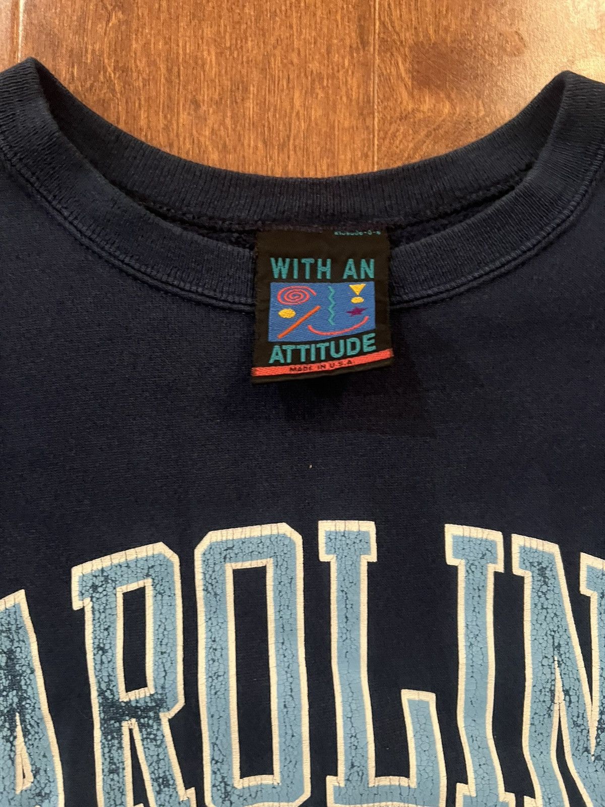 Vintage Vintage UNC Chapel Hill Crewneck Size US XL / EU 56 / 4 - 2 Thumbnail