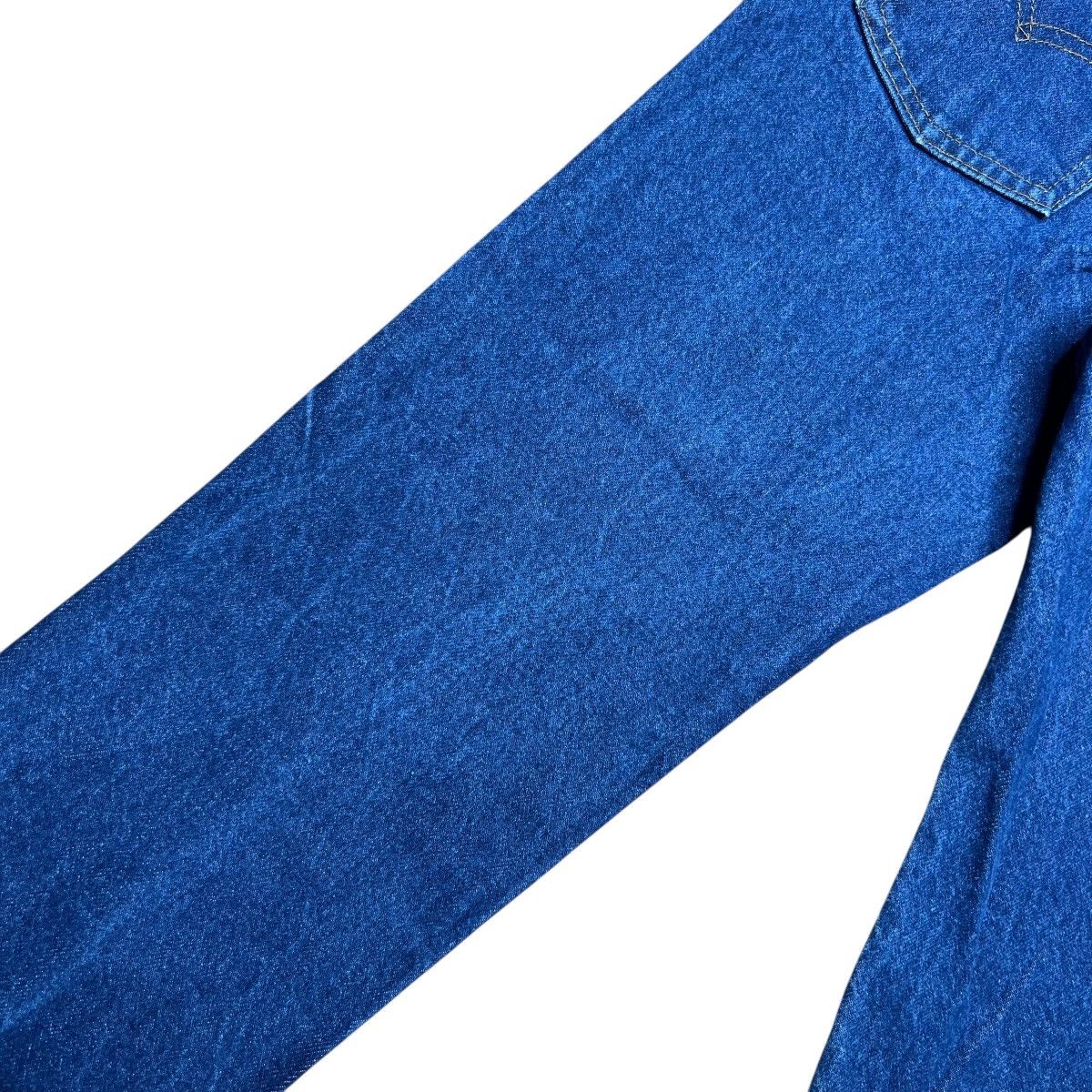 Levi's Vtg 1980s Levi’s 720 Zipper Fly Student USA Blue Denim Pants Size 27" / US 4 / IT 40 - 9 Thumbnail