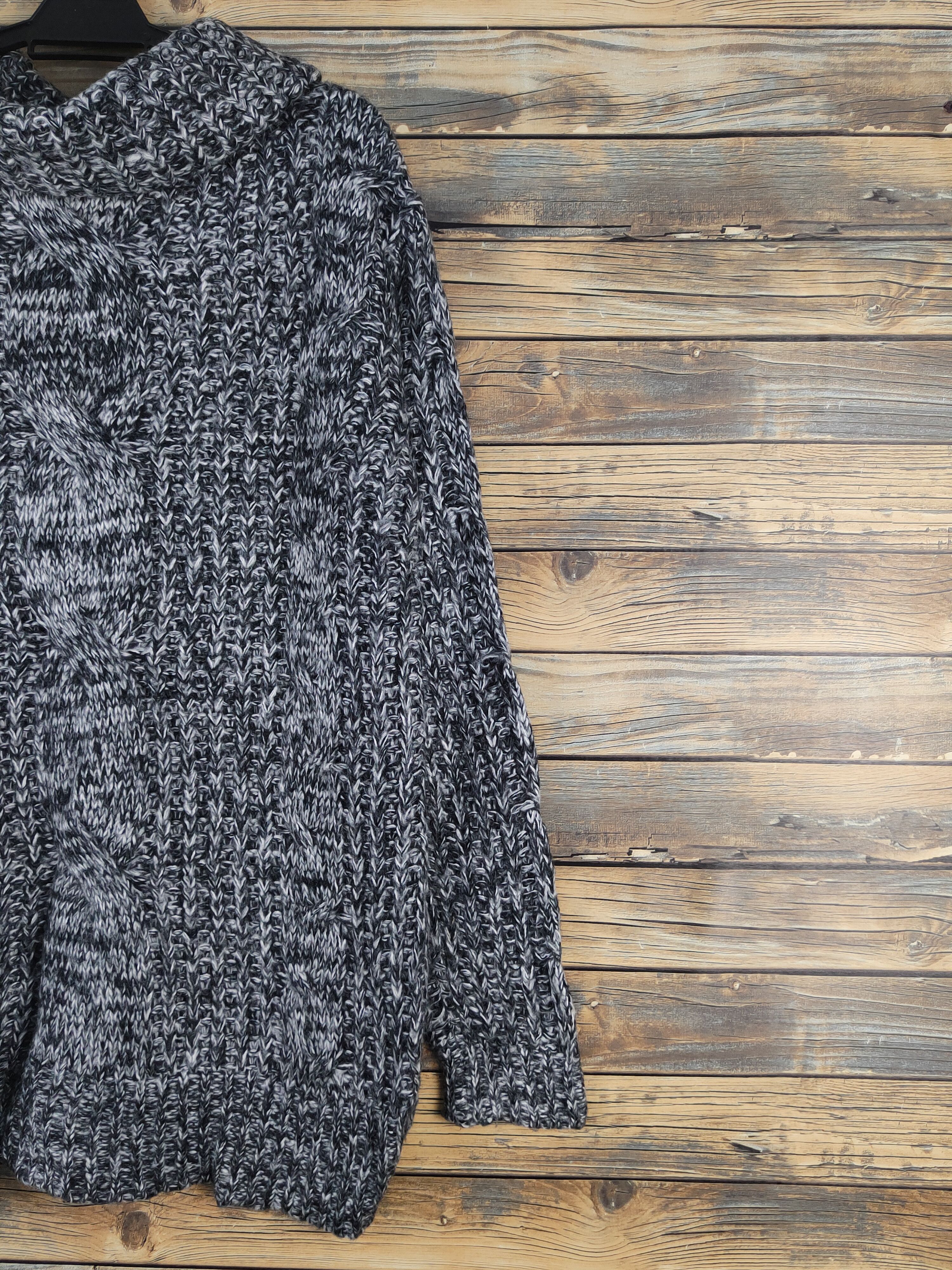 Japanese Brand Sugar Spoon Black White Knitwear Sweatshirts #W1235 Size US XL / EU 56 / 4 - 9 Thumbnail