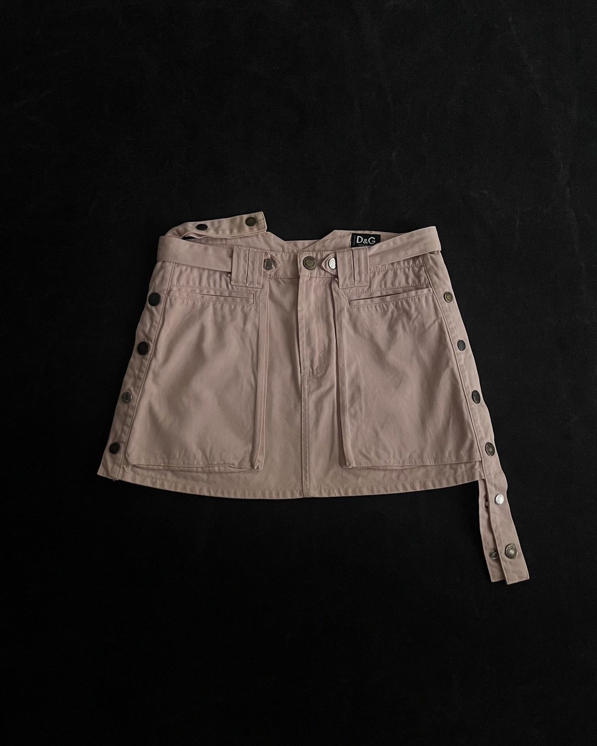 Dolce & Gabbana D&G vintage cargo mini skirt Size 26" / US 2 / IT 38 - 2 Thumbnail