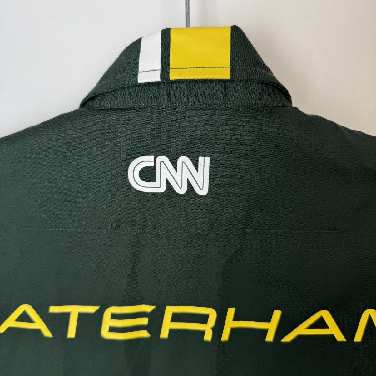 Vintage Caterham Renault Racing Formula One F1 Button Up Shirt Size US S / EU 44-46 / 1 - 21 Thumbnail