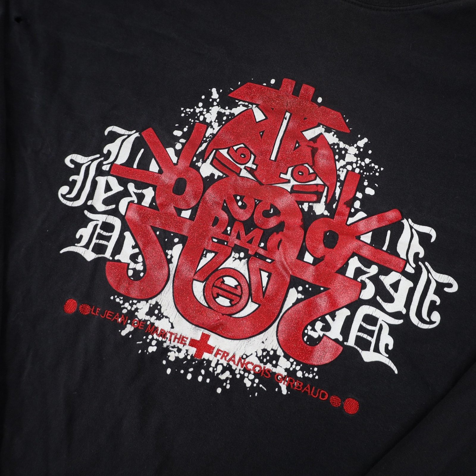 Marithe + Francois Girbaud × Vintage VTG Y2k Marithe + Francois Girbaud Graffiti Long Sleeve T Size US L / EU 52-54 / 3 - 7 Thumbnail