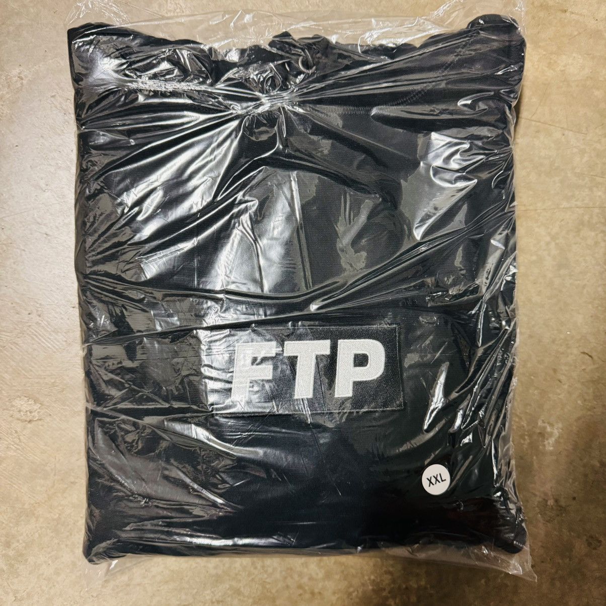 image of Fuck The Population Ftp Slap Logo Pullover Hoodie (Black ), Men's (Size 2XL)