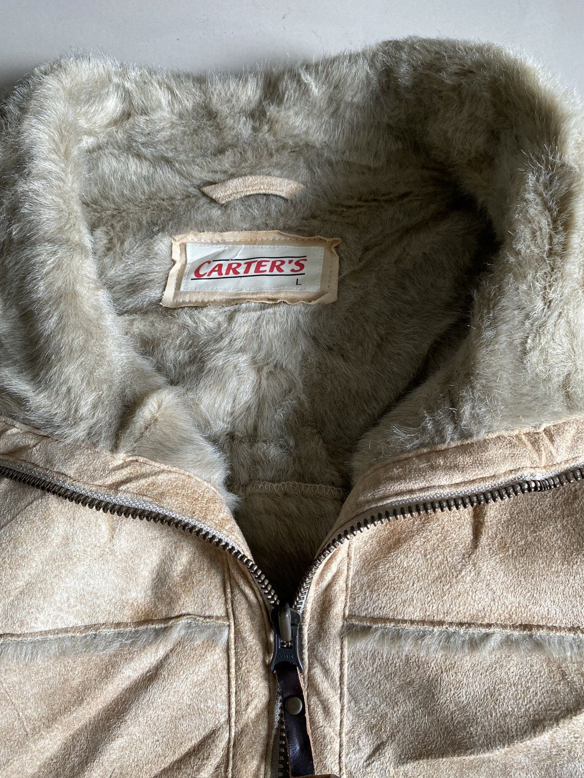 PPFM Japanese carter’s faux fur leather jacket lgb style Size US L / EU 52-54 / 3 - 8 Thumbnail