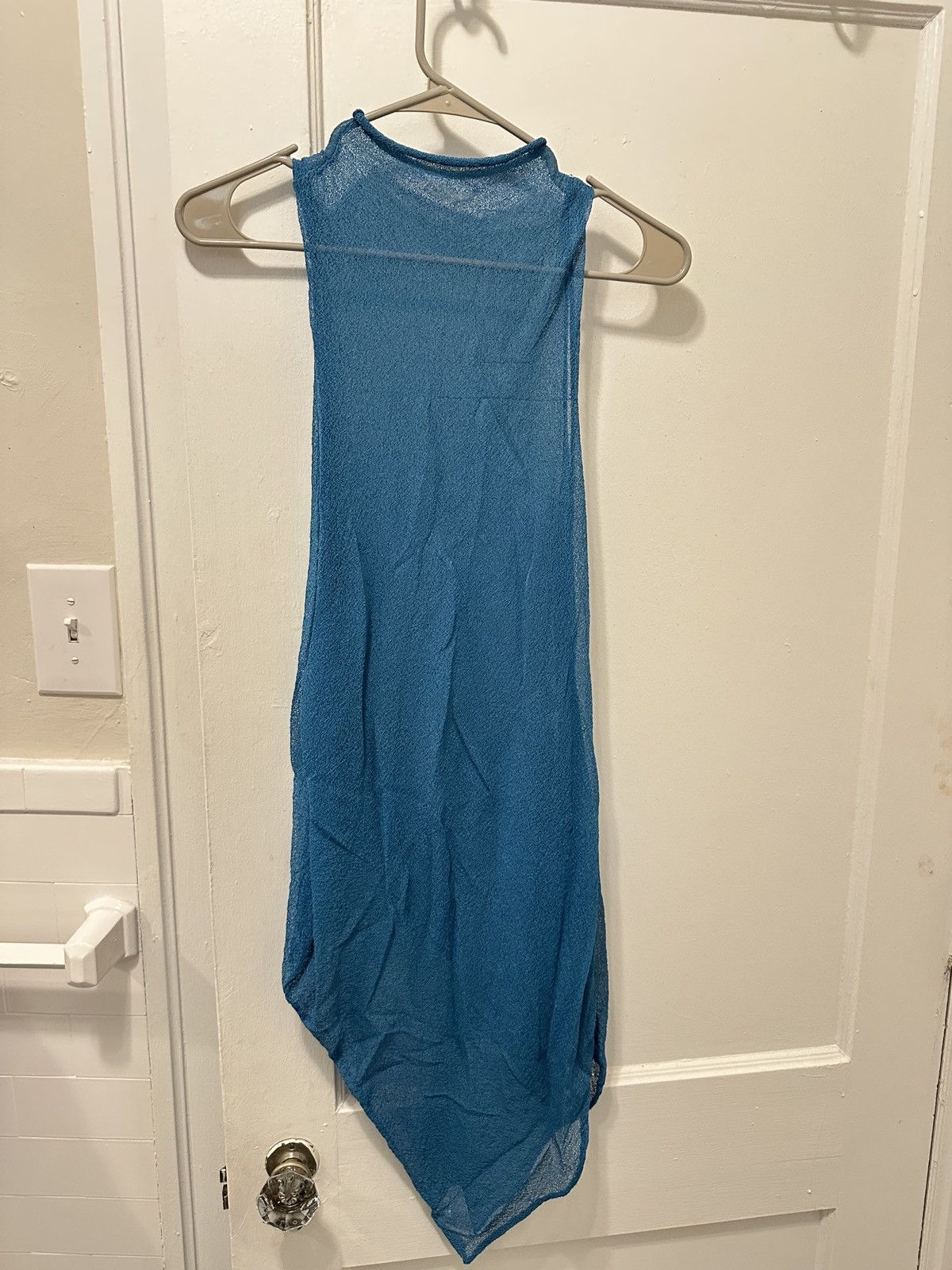 Helmut Lang Helmut Lang Sample Piece Asymmetrical Tank Top Size ONE SIZE - 2 Thumbnail