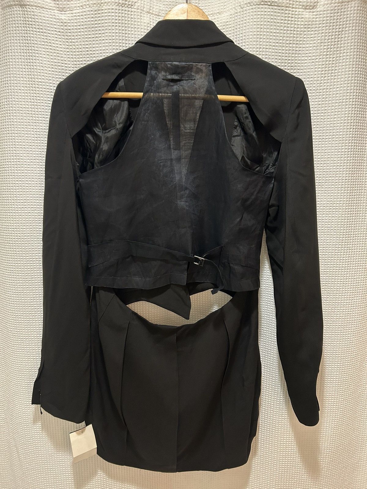 Jean Paul Gaultier SS03 LOOK 14 MSRP: $2.4K Cut Out Tail Hi-Lo Blazer Jacket Size US M / EU 48-50 / 2 - 2 Thumbnail