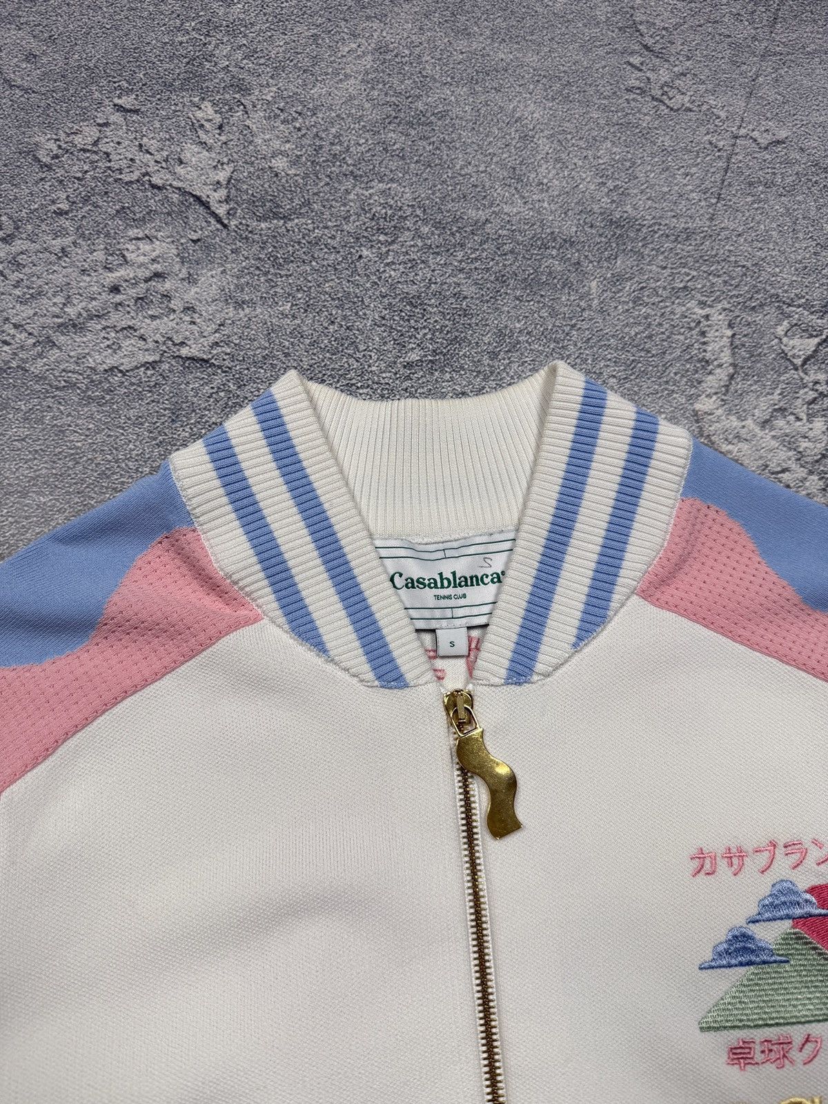 Casablanca Casablanca Zip Sweatshirt Big Logo Size US S / EU 44-46 / 1 - 7 Thumbnail
