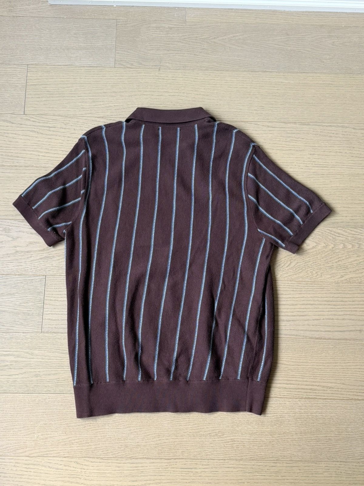 Bonobos Striped Knit Polo Size US M / EU 48-50 / 2 - 2 Thumbnail