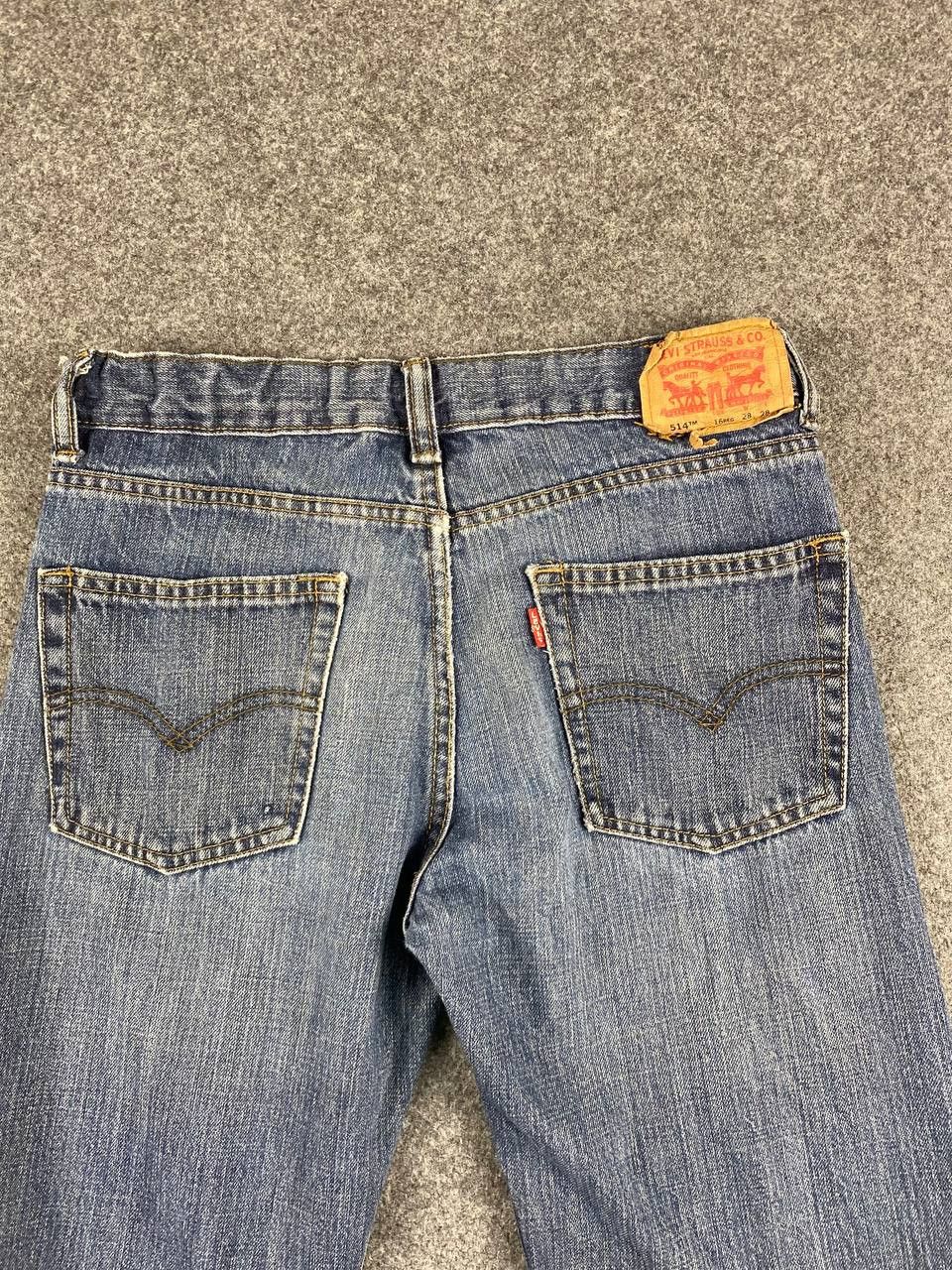 Levi's vintage levis 514 straight denim nice design Size US 30 / EU 46 - 3 Thumbnail