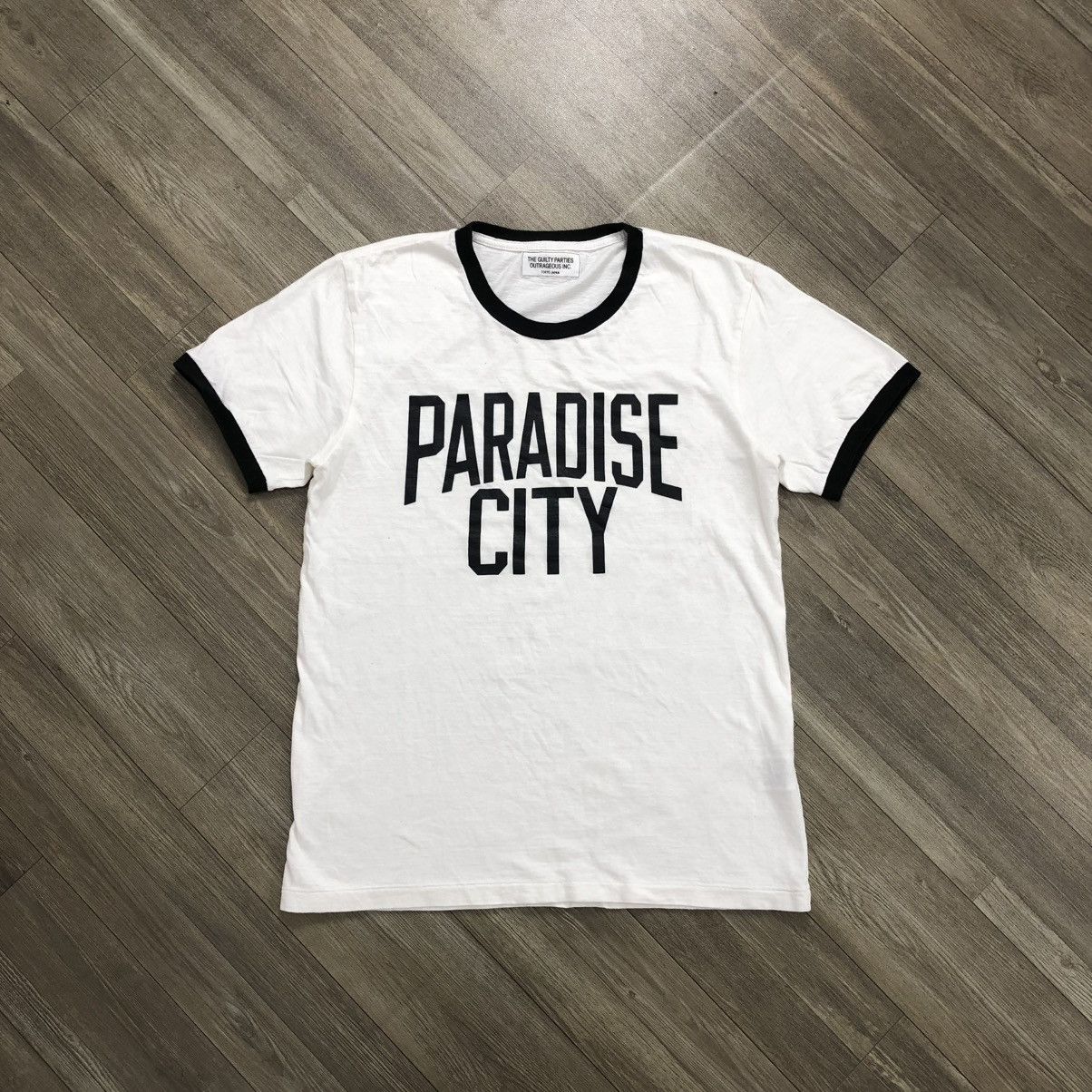 Japanese Brand × Wacko Maria 2000s Wacko Maria The Guilty Parties Paradise City Tshirt Size US M / EU 48-50 / 2 - 1 Thumbnail