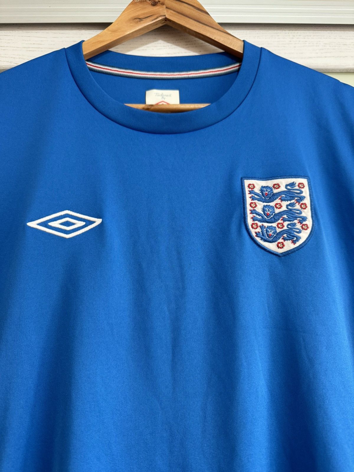 Umbro × Vintage England Vintage Soccer Tank Top Jersey Football Kit Shirt Size US XXL / EU 58 / 5 - 4 Thumbnail