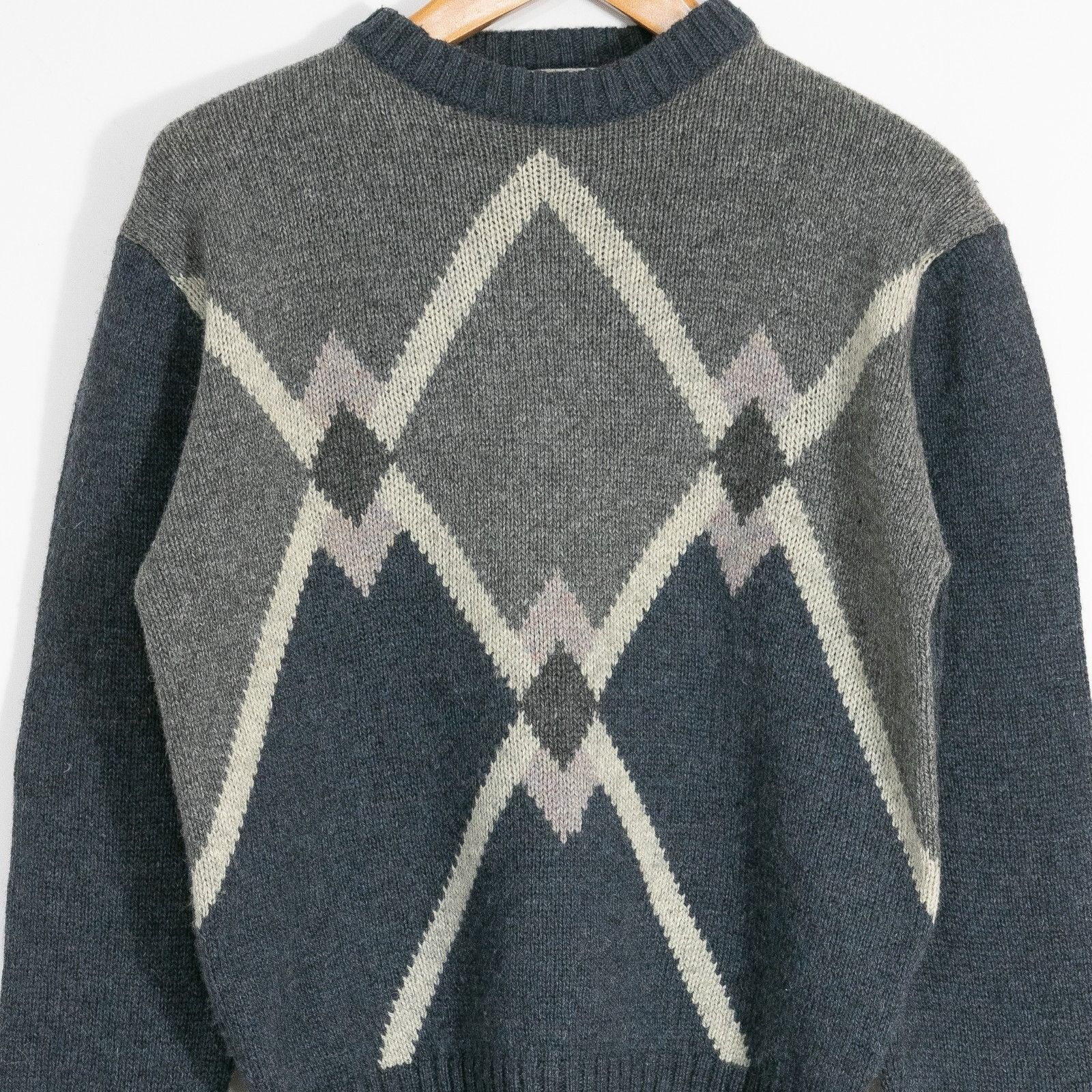 McGregor × Vintage Vintage McGregor Wool Blend Sweater Mens Medium - Argyle Size US M / EU 48-50 / 2 - 4 Thumbnail