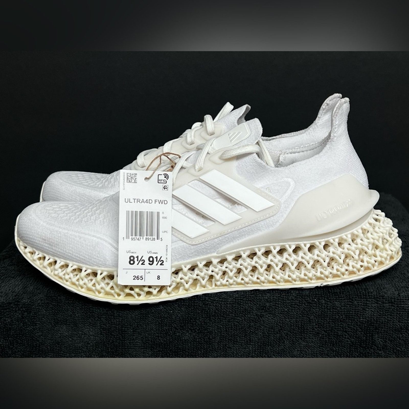 adidas Ultra 4DFWD Triple White HP7598 Men's NEW