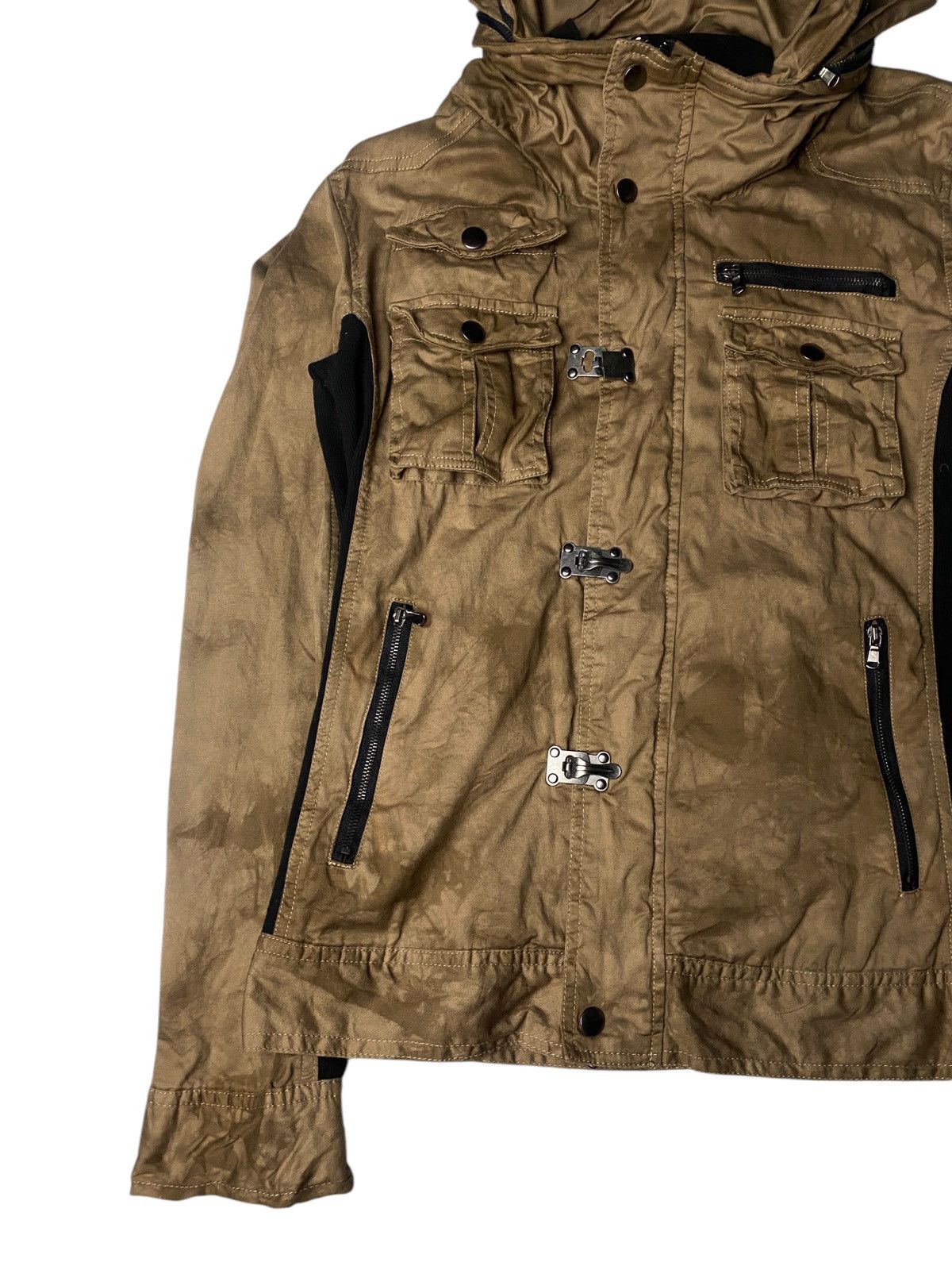 If Six Was Nine × Japanese Brand × Le Grande Bleu (L.G.B.) 2000's Semantic Design Mudwash Bono Hoodie Size US M / EU 48-50 / 2 - 3 Thumbnail