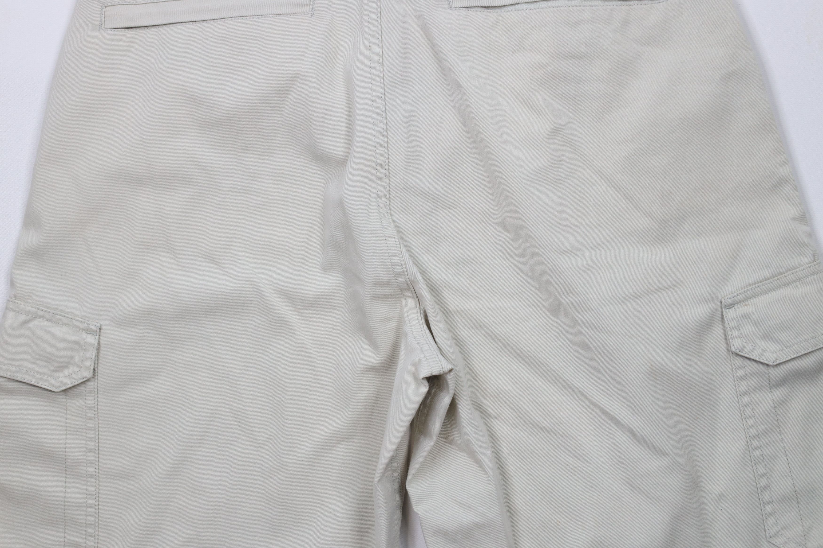 Gotcha × Vintage Vintage 90s Y2K Gotcha Surfing Baggy Fit Cargo Shorts Beige Size US 34 / EU 50 - 12 Thumbnail