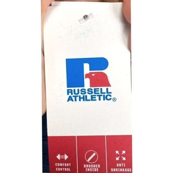 Russell Athletic Russell Athletic Sweater Men Medium Blue Grey Graphic Fleece Lined Sweatshirt NEW Size US M / EU 48-50 / 2 - 7 Thumbnail