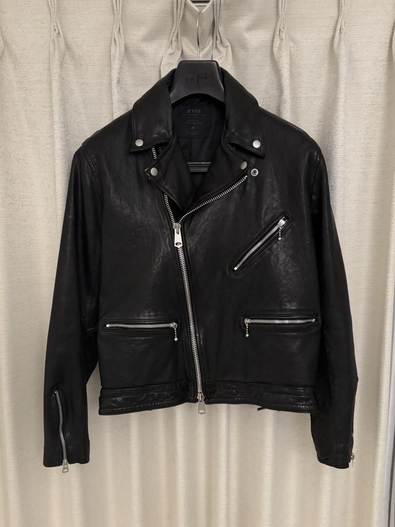 Yohji Yamamoto S'YTE Leather Riders Jacket