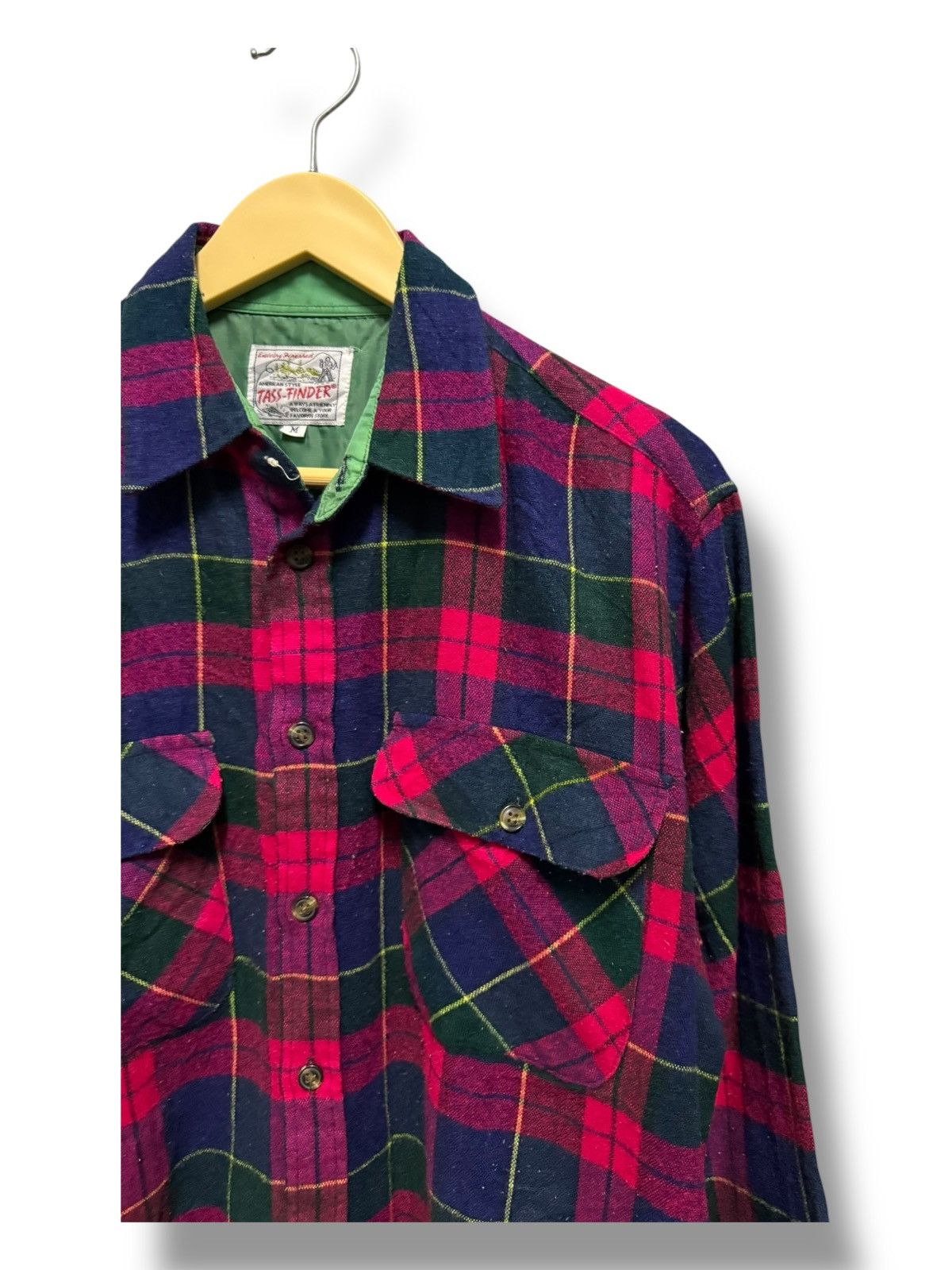 Designer × Other AMERICAN STYLE TASS FINDER FLANNEL LONG SLEEVES BUTTONS UP Size US M / EU 48-50 / 2 - 9 Thumbnail