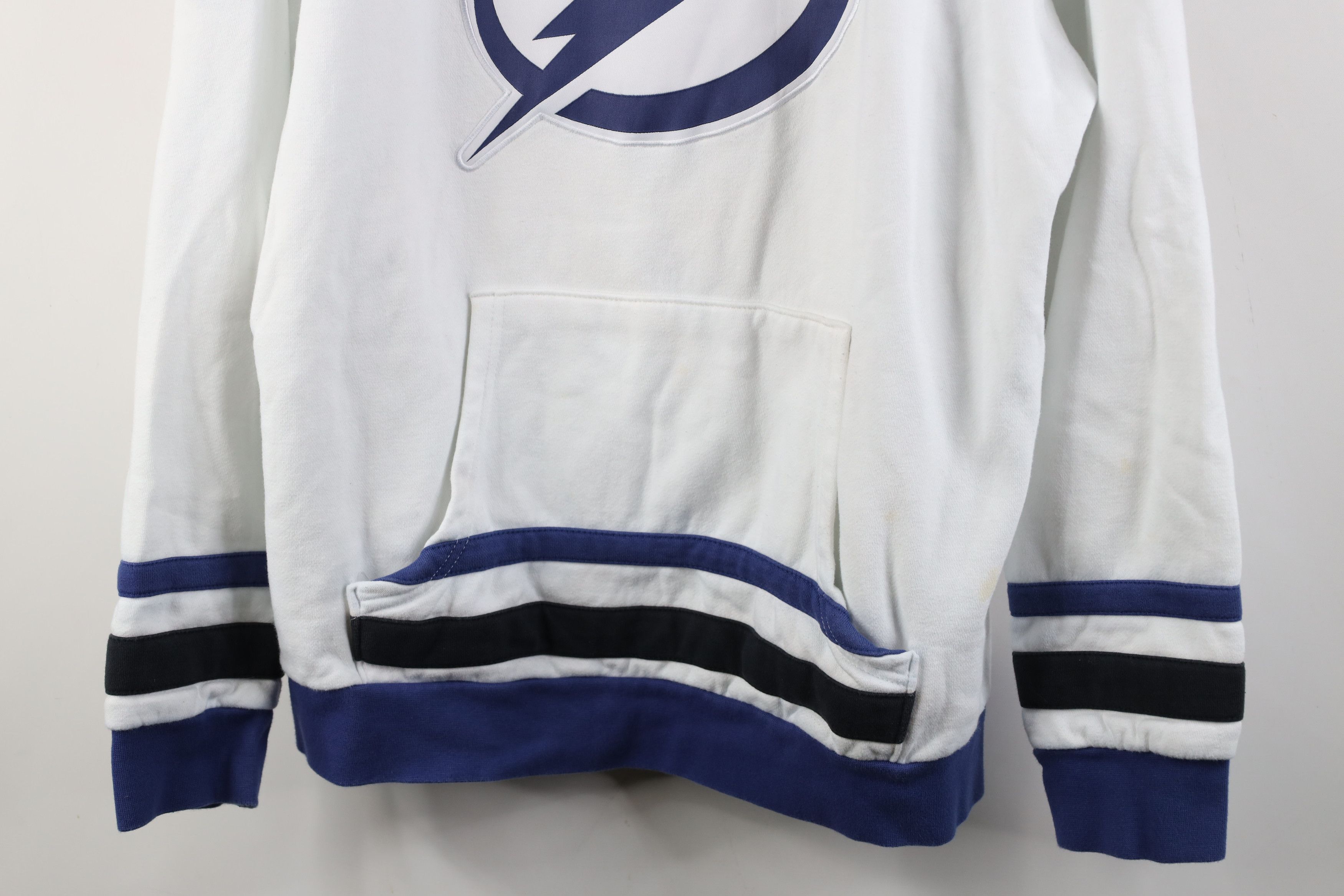 Majestic Vintage Majestic Lightning Hockey Jersey Hoodie Sweatshirt Size US L / EU 52-54 / 3 - 3 Thumbnail