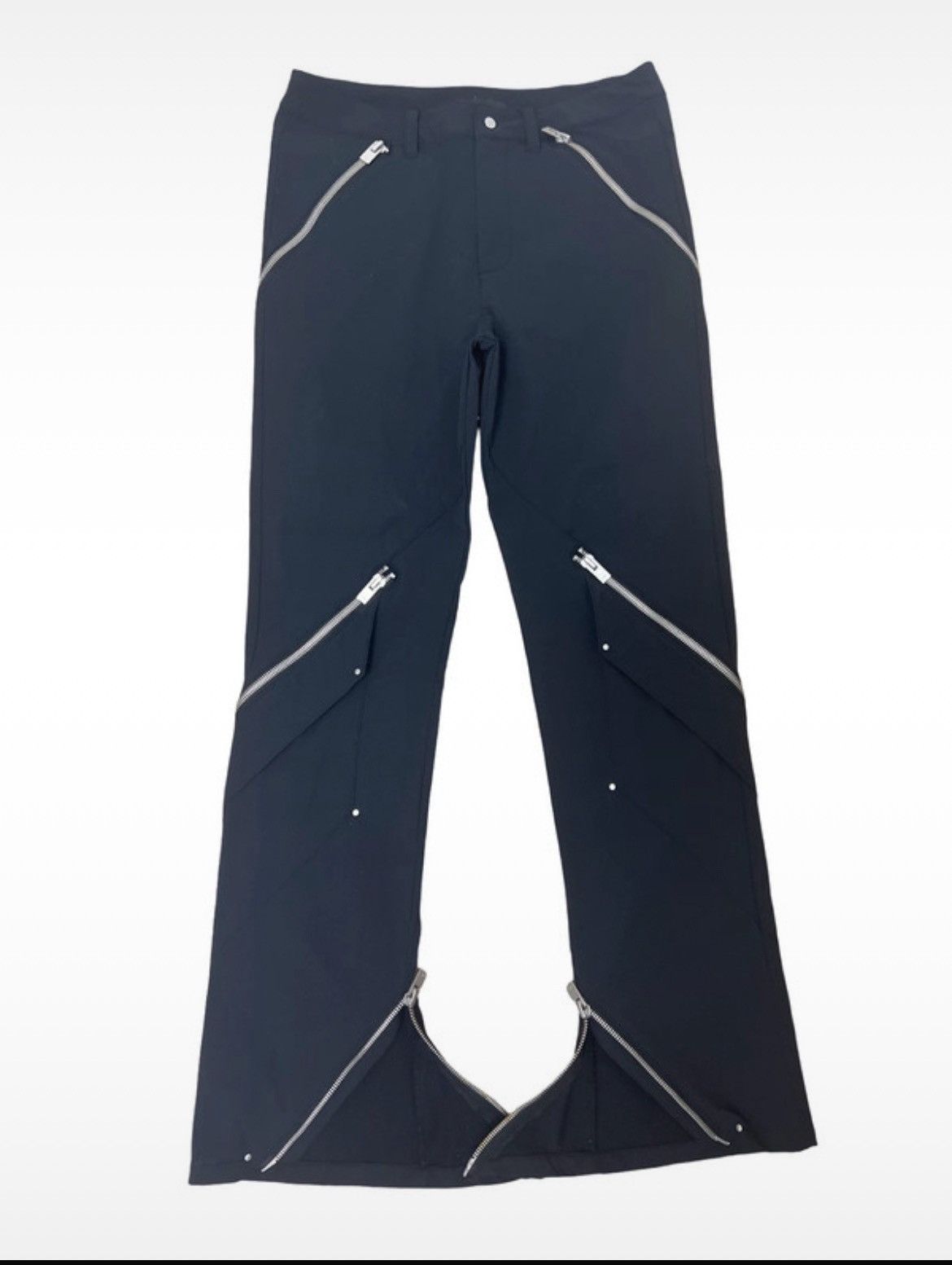 Heliot Emil HELIOT EMIL Black Frazil Cargo Pants Size US 30 / EU 46 - 1 Thumbnail