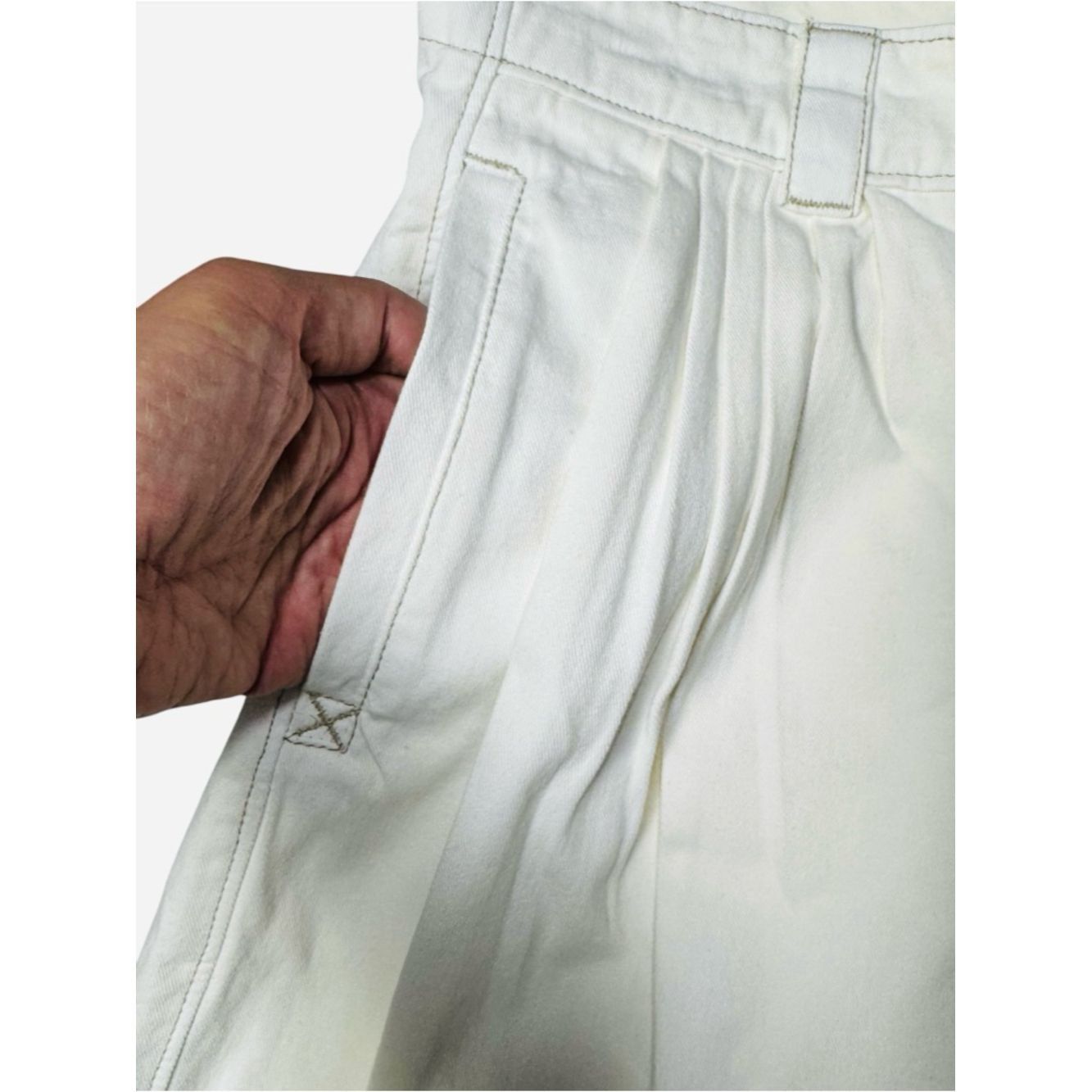 Free People NWT New $98 Free People Sadie A-Line Long Shorts In Clean I Size 27" / US 4 / IT 40 - 5 Thumbnail
