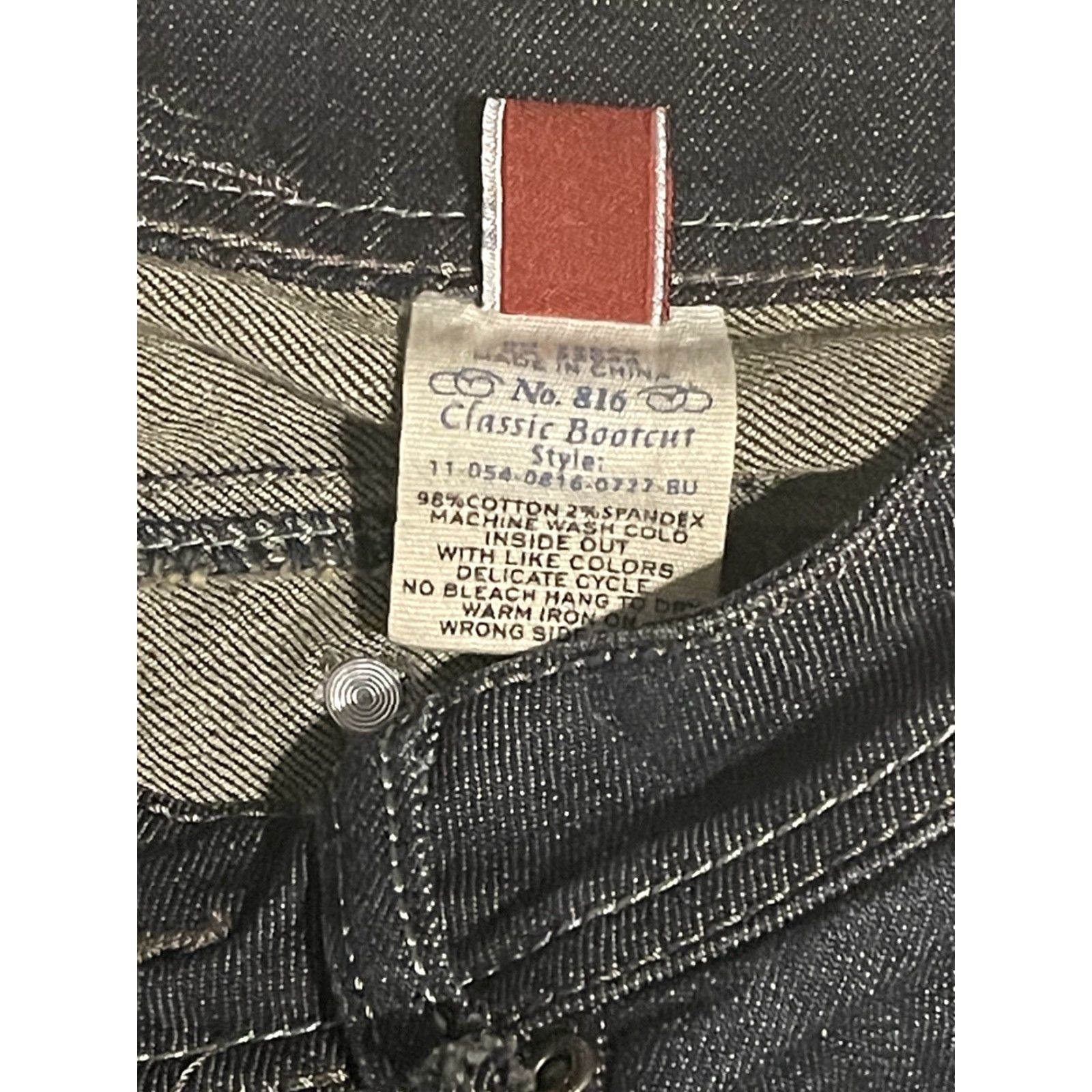Stetson Stetson Classic Bootcut Jeans Denim Blue Women's Size 8 Reg 31x32 NWT Size 30" / US 8 / IT 44 - 5 Thumbnail