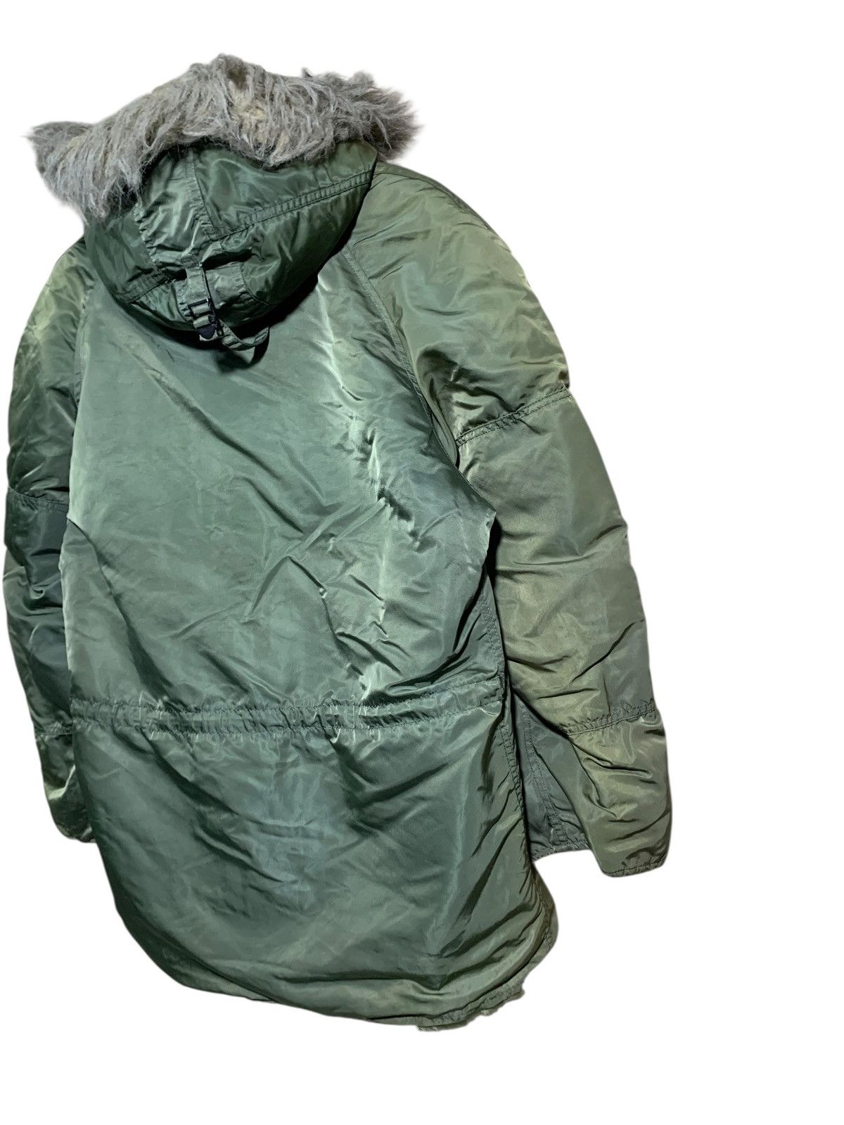 Alpha Industries 🔥VTG ALPHA INDUSTRIES N-3B FUR PARKA JACKET Size US M / EU 48-50 / 2 - 7 Thumbnail