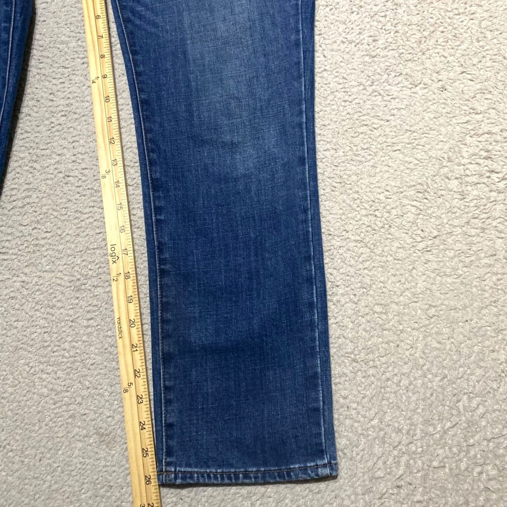 Talbots Talbots Jeans Blue Medium Wash High Waist Ankle Denim 26 Inseam 5-Pocket Regular Women Size 28" / US 6 / IT 42 - 6 Thumbnail