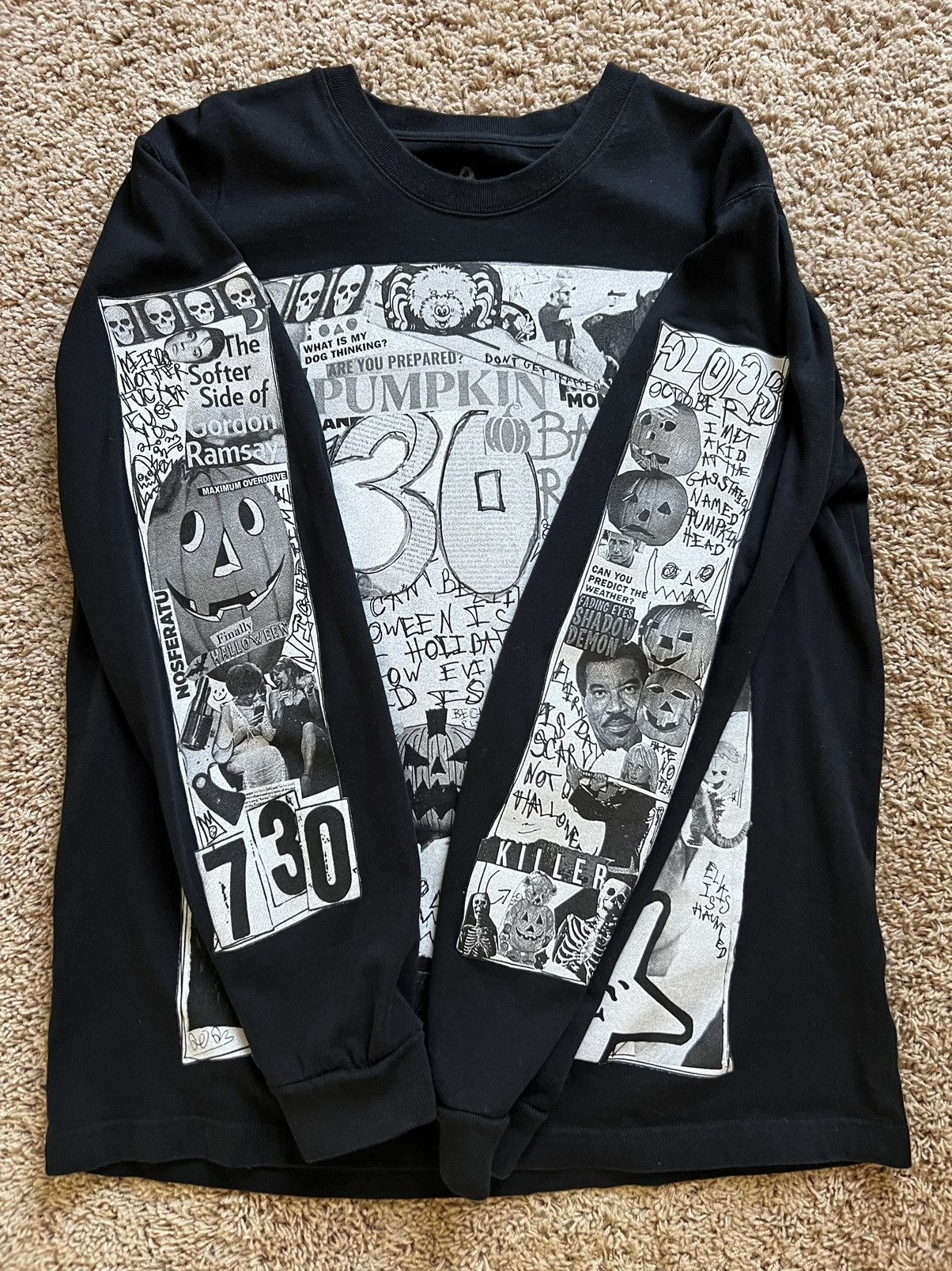 Asspizza Asspizza Live Stream Collage Long Sleeve T-Shirt Size US M / EU 48-50 / 2 - 4 Thumbnail