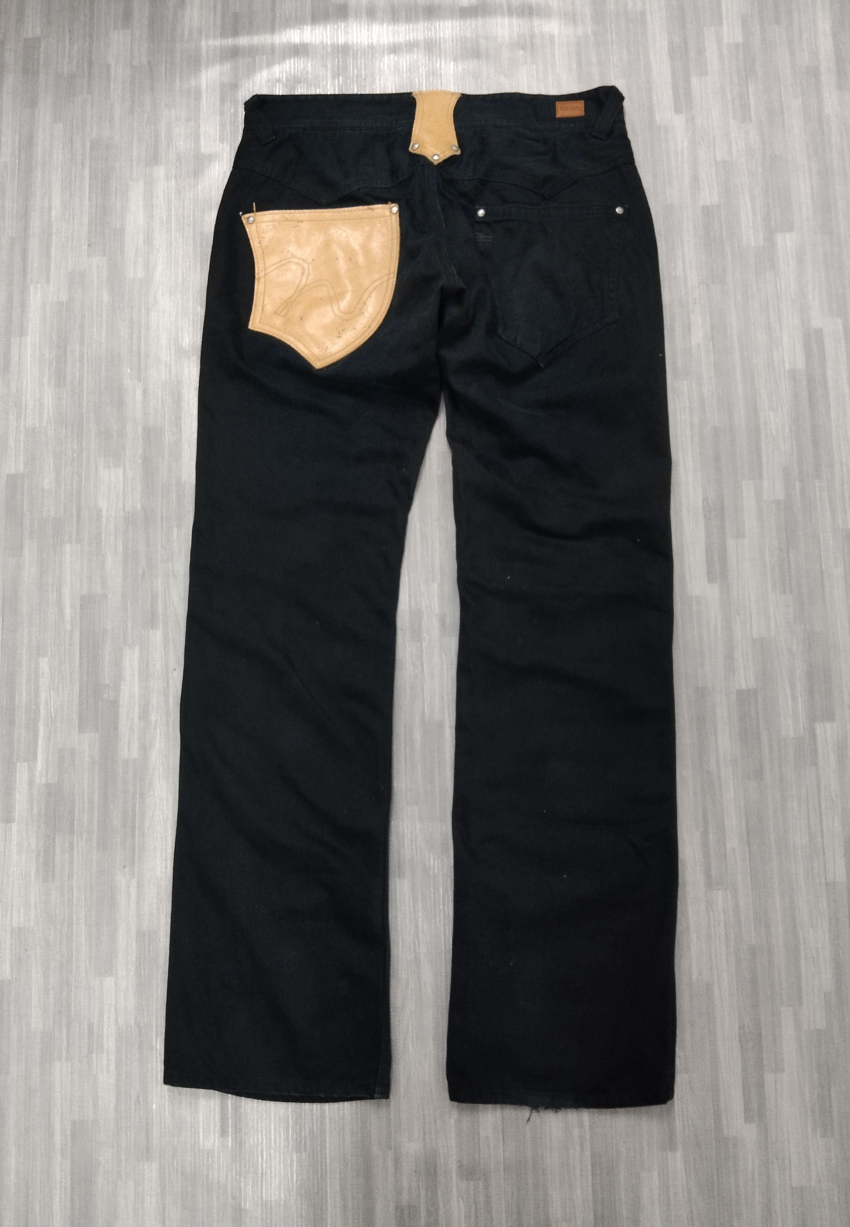Matsuda BLACK NICOLE FOR MEN DENIM PANTS Size US 31 - 3 Thumbnail