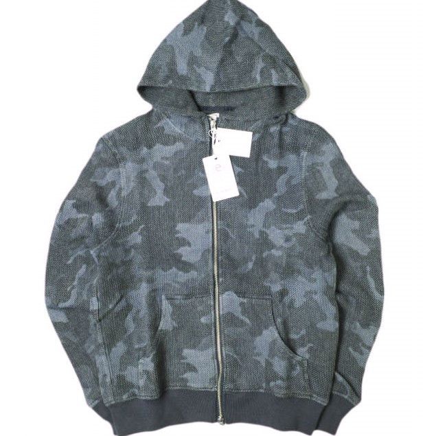 Other Other e JEANS HONEYCOMB ZIP HOODIE Cotton Hoodie Cotton Sweatshirts & Hoodies e903-001 DUTY FREE for USA Size ONE SIZE - 1 Thumbnail