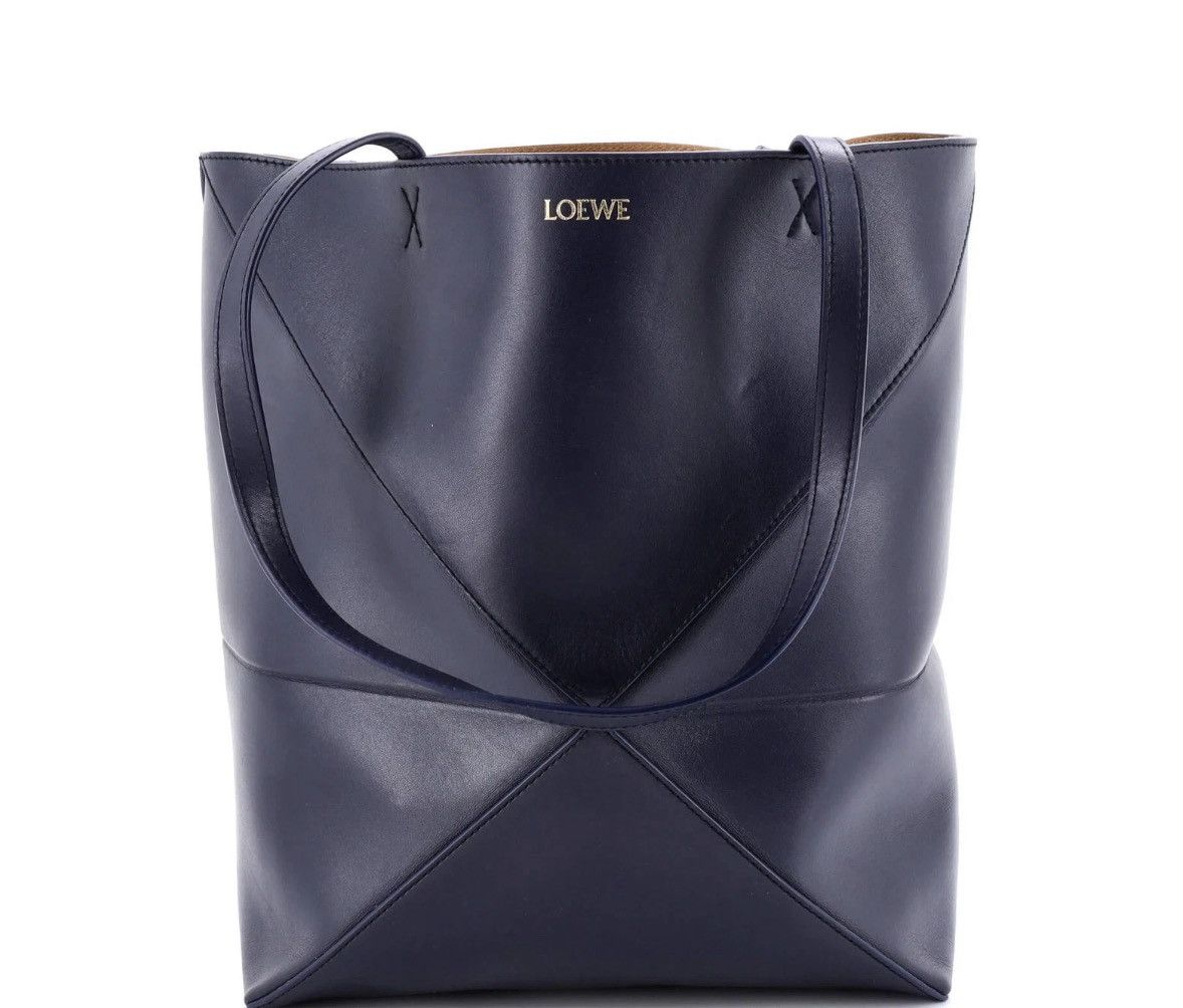 Loewe LOEWE Puzzle Fold XL - Abyss Blue Size ONE SIZE - 2 Thumbnail