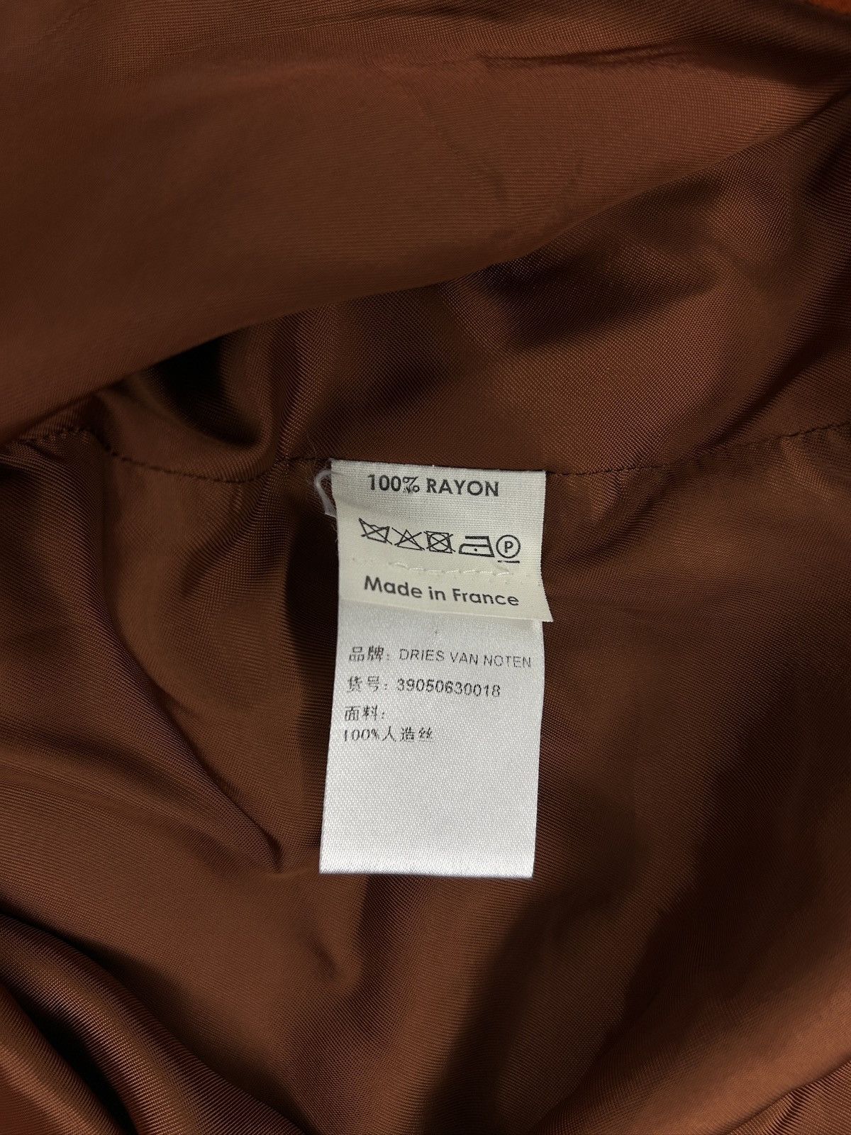 Dries Van Noten 00s Draped Blouse Size XS / US 0-2 / IT 36-38 - 5 Thumbnail