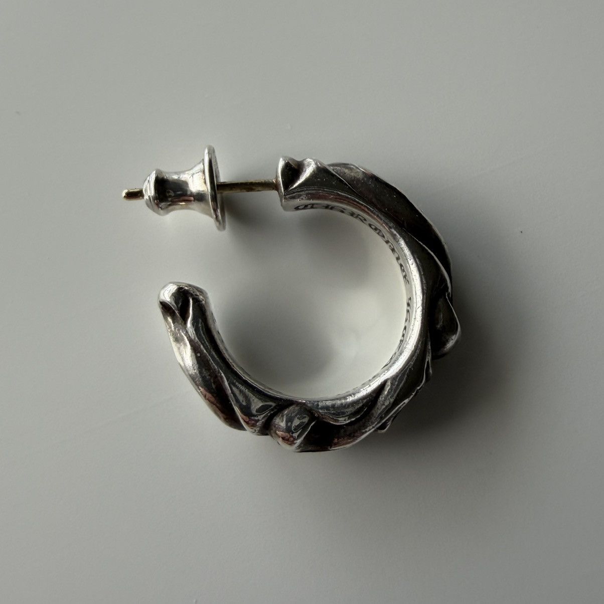 Chrome Hearts Chrome Hearts Scroll Hoop earring stk Size ONE SIZE - 2 Thumbnail