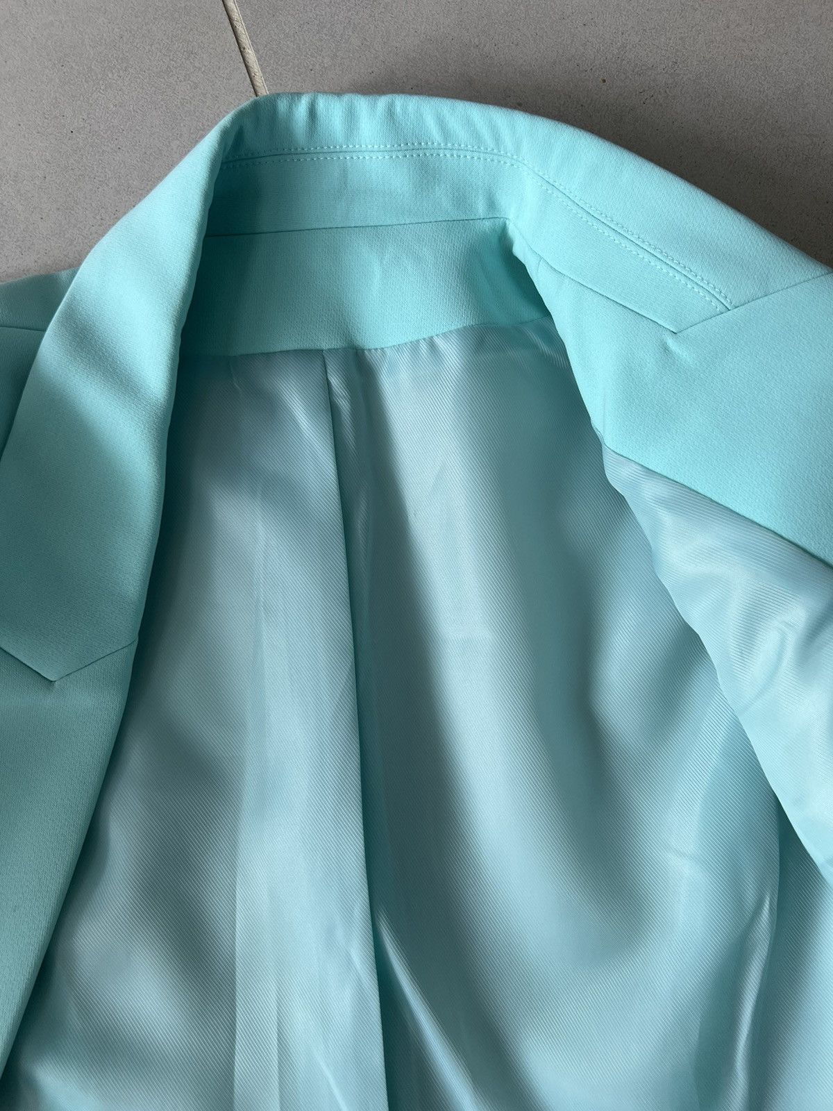 Other HarleyFashion New Candy Light Blue Blazer Size L / US 10 / IT 46 - 7 Thumbnail