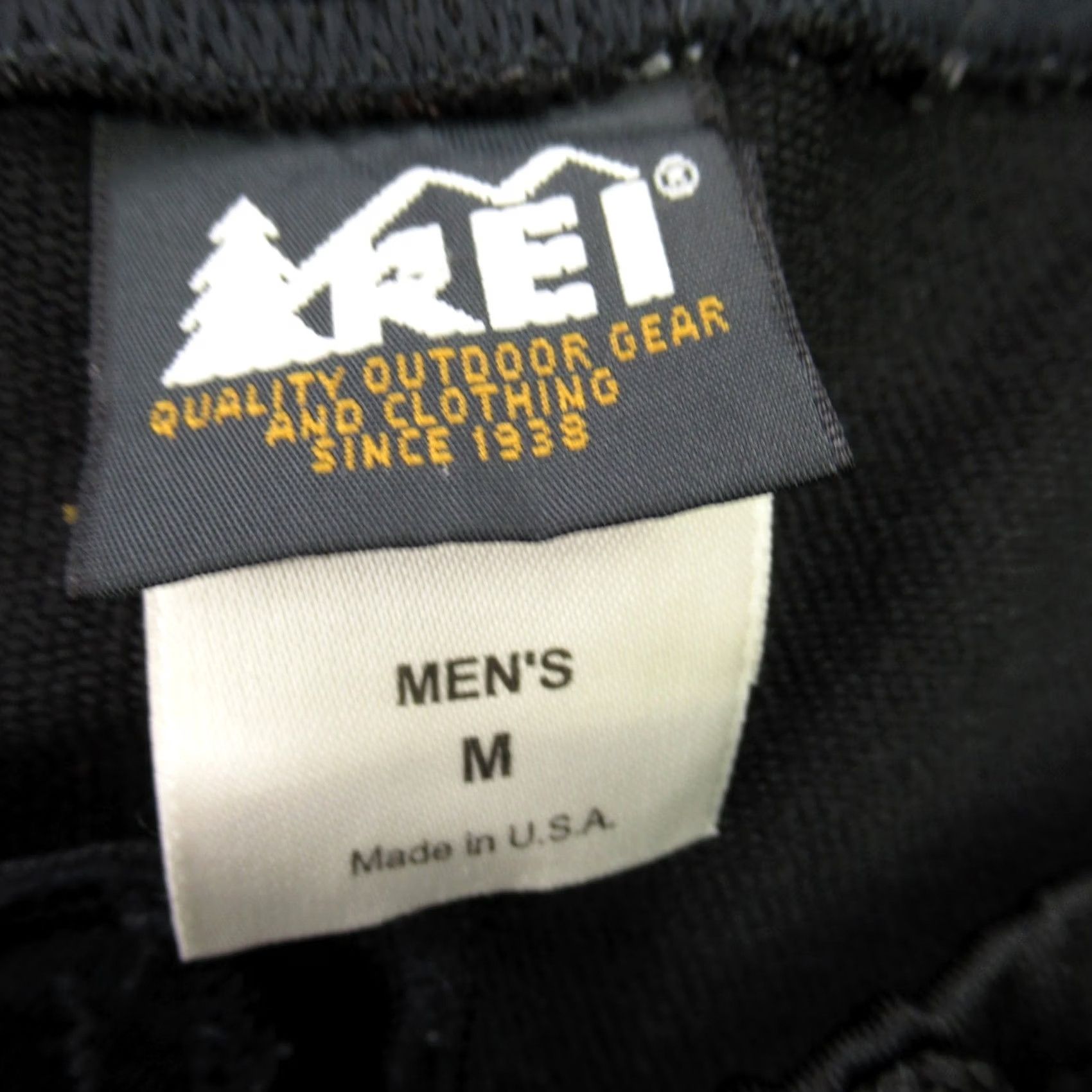 Vintage REI Mens Medium Outdoor Workout Lightweight Activewear Pockets Black Size US 31 - 4 Thumbnail