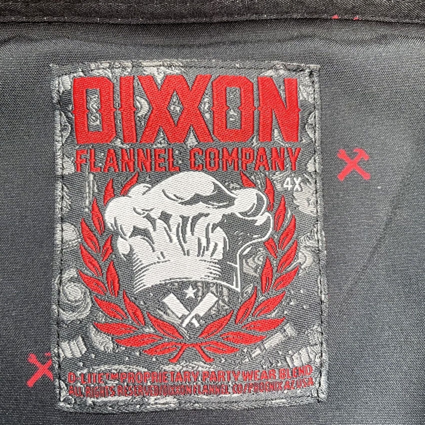 Vintage Dixxon Shirt Mens 4XL Black Geometric Short Sleeve Button Up Stretch Casual Size US XXL / EU 58 / 5 - 3 Thumbnail