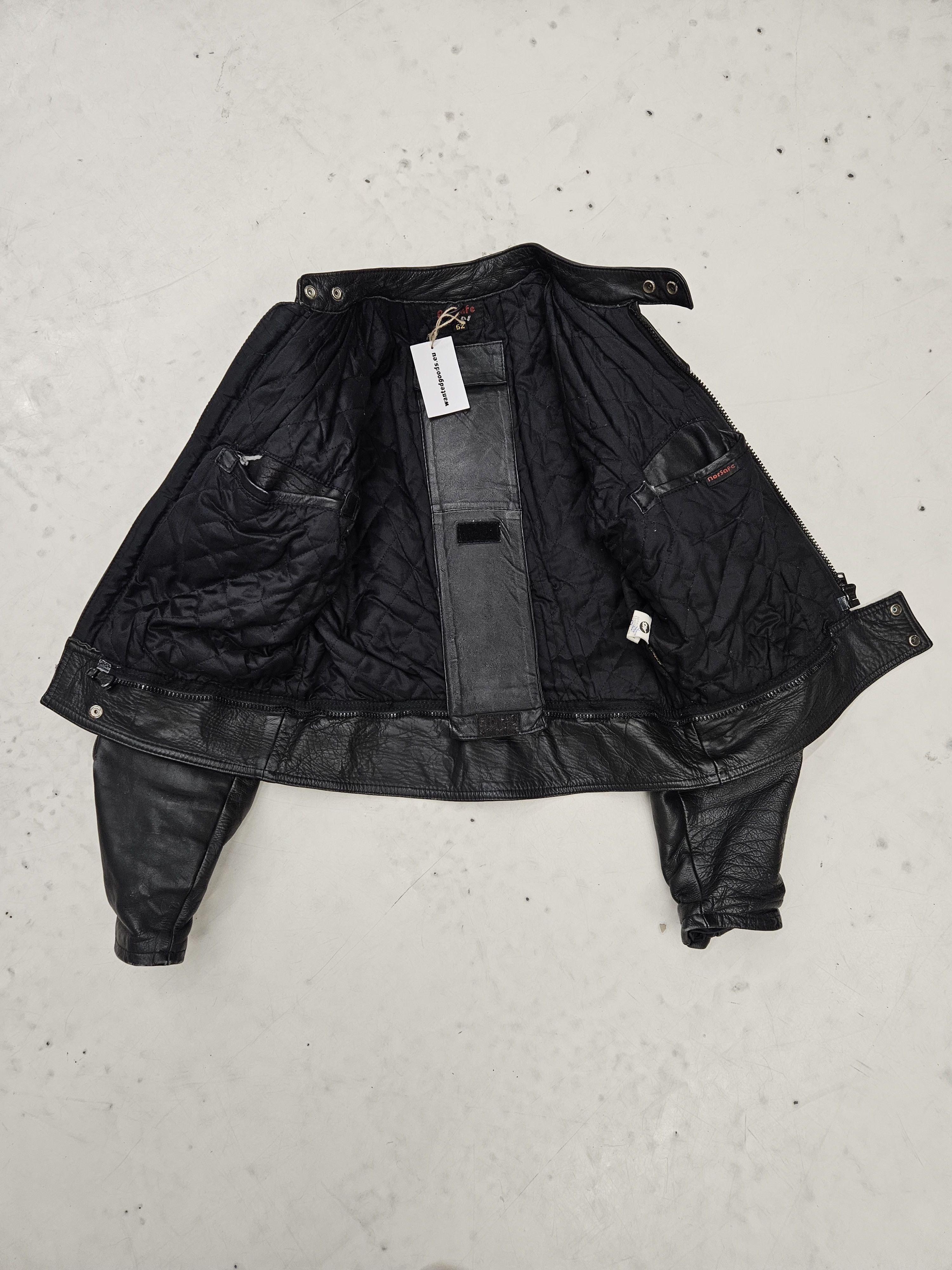 Genuine Leather × Vintage Vintage distressed biker racing leather jacket Size US S / EU 44-46 / 1 - 16 Thumbnail