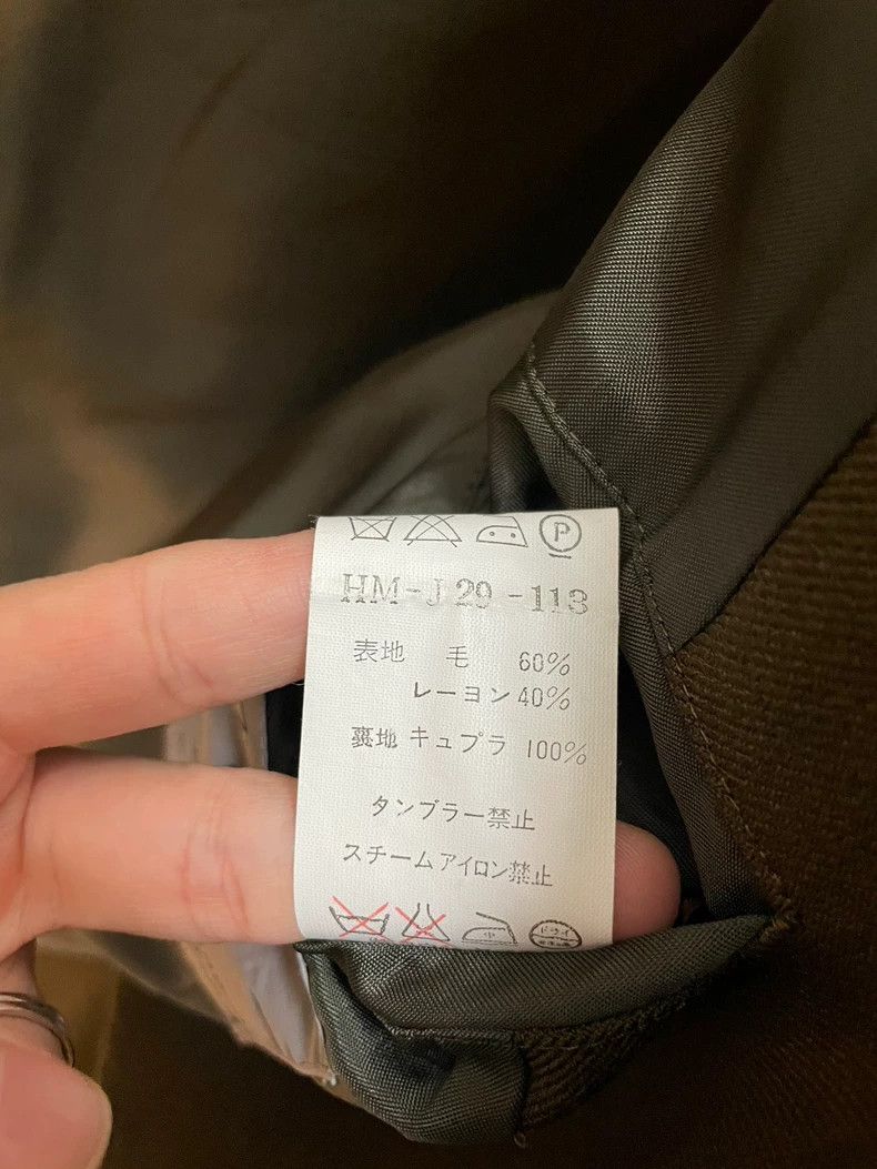 Yohji Yamamoto Yohji Yamamoto size 4 02 AW Zipper Button Suit 2501-Nextarr Size 38R - 8 Thumbnail