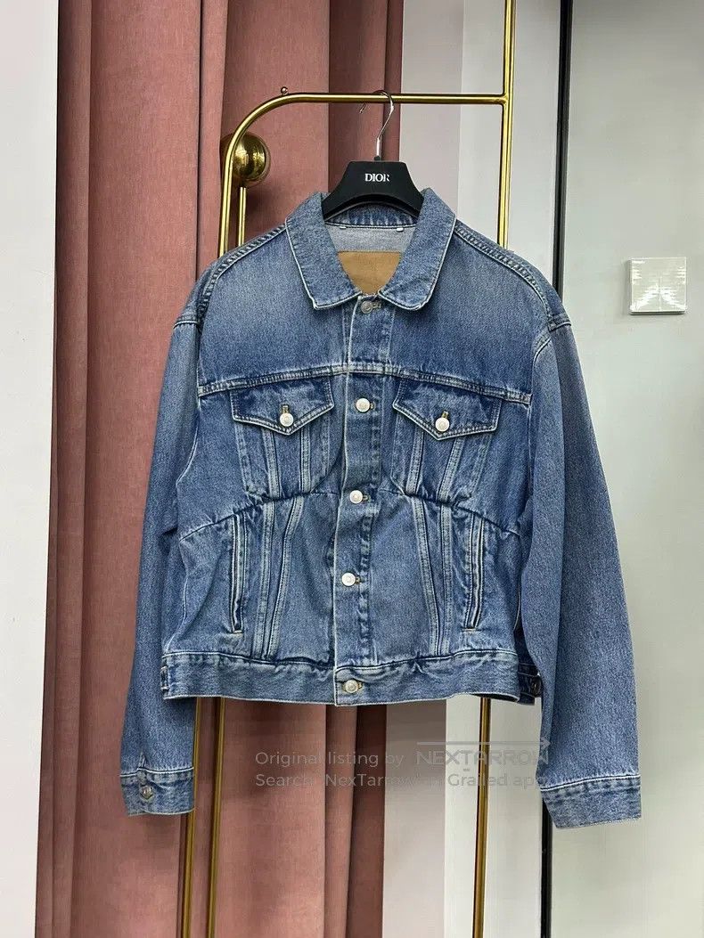 Balenciaga Balenciaga Blue denim jacket Size XS / US 0-2 / IT 36-38 - 1 Thumbnail
