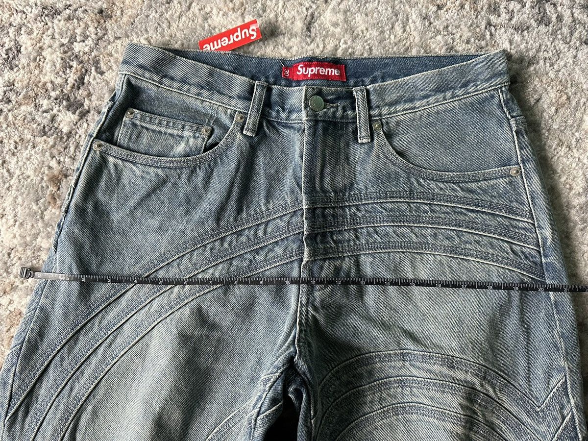 Supreme SUPREME S LOGO LOOSE FIT JEAN SS24 Size US 30 / EU 46 - 12 Thumbnail