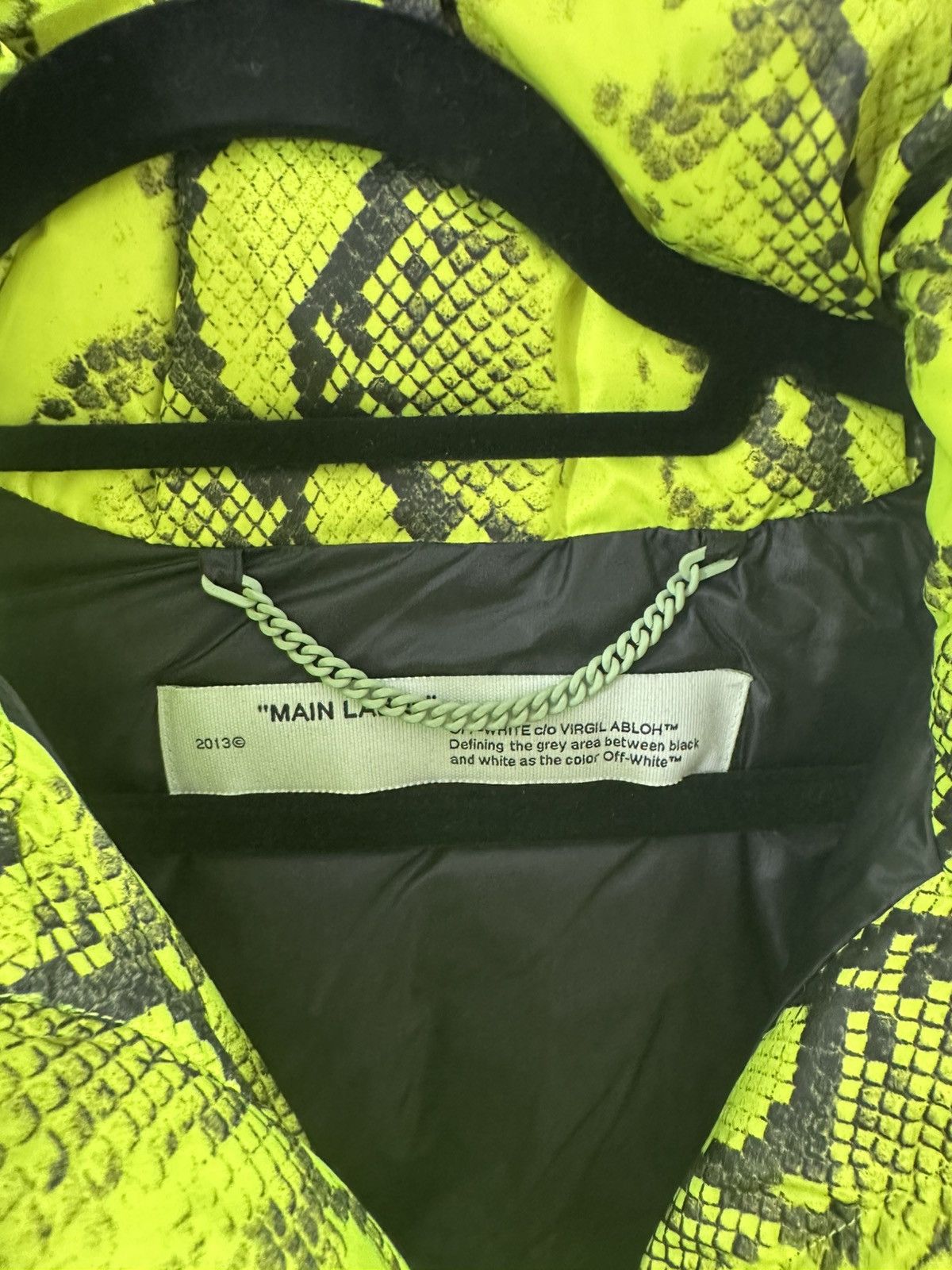 Off-White Off white snakeskin jacket Size US XS / EU 42 / 0 - 14 Thumbnail