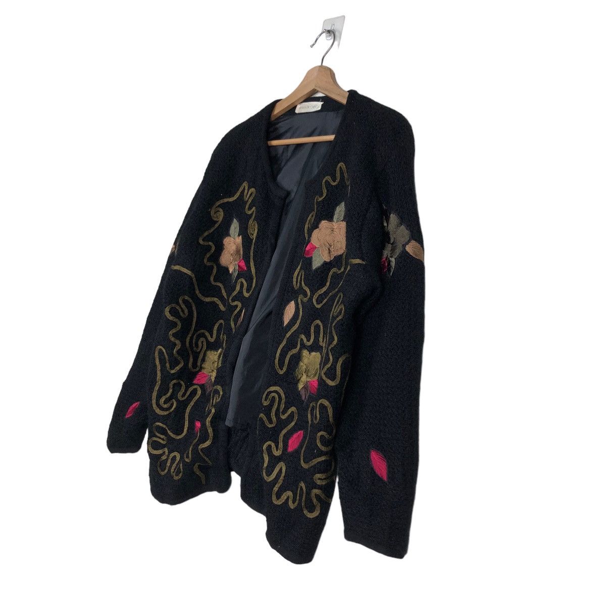 Japanese Brand 🔥Vintage Mohair Cardigan Jacket Queen Martha Issey Miyake Size US M / EU 48-50 / 2 - 2 Thumbnail