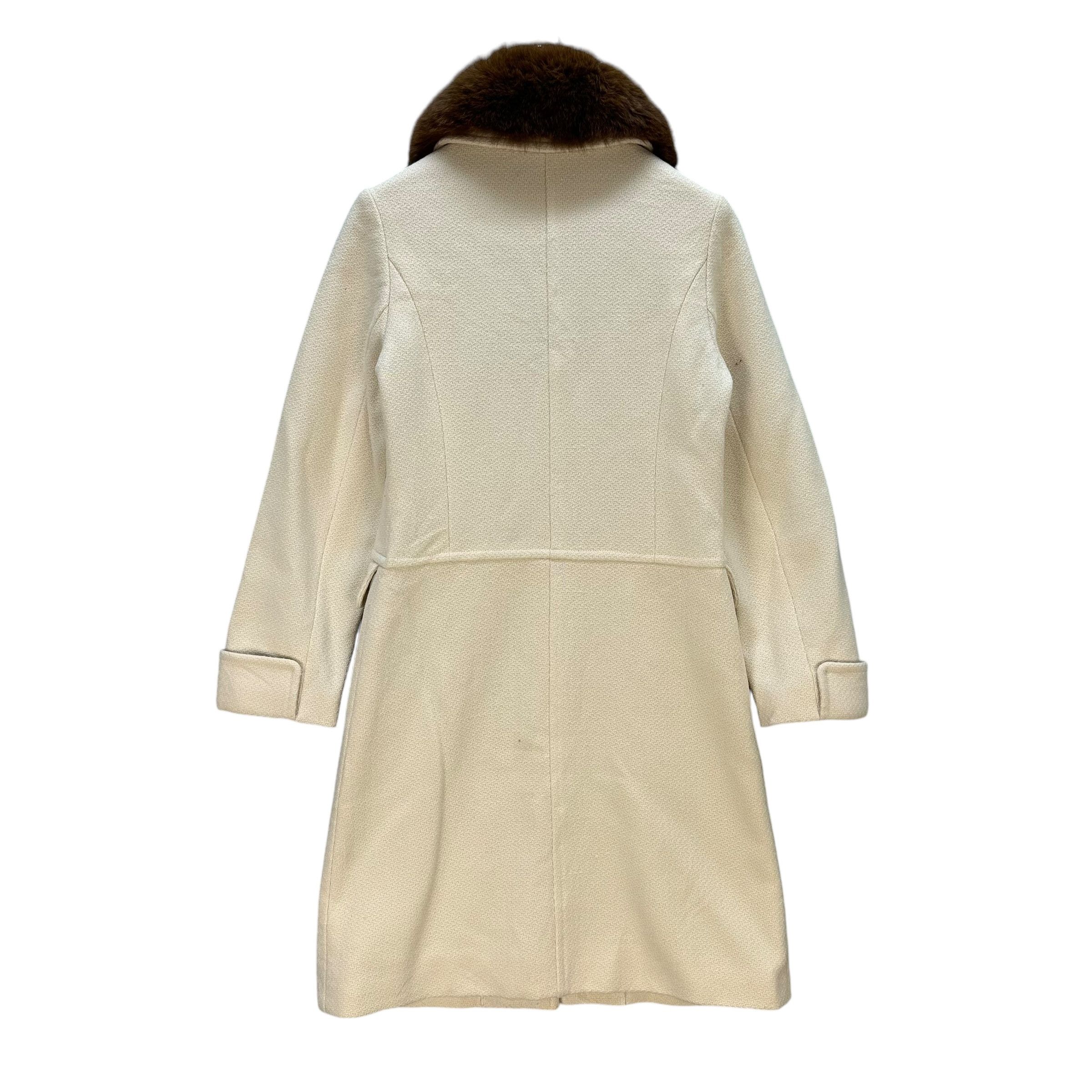 Japanese Brand IENA Fur Shawl Overcoat Long Coat #A68-1632 Size S / US 4 / IT 40 - 13 Thumbnail