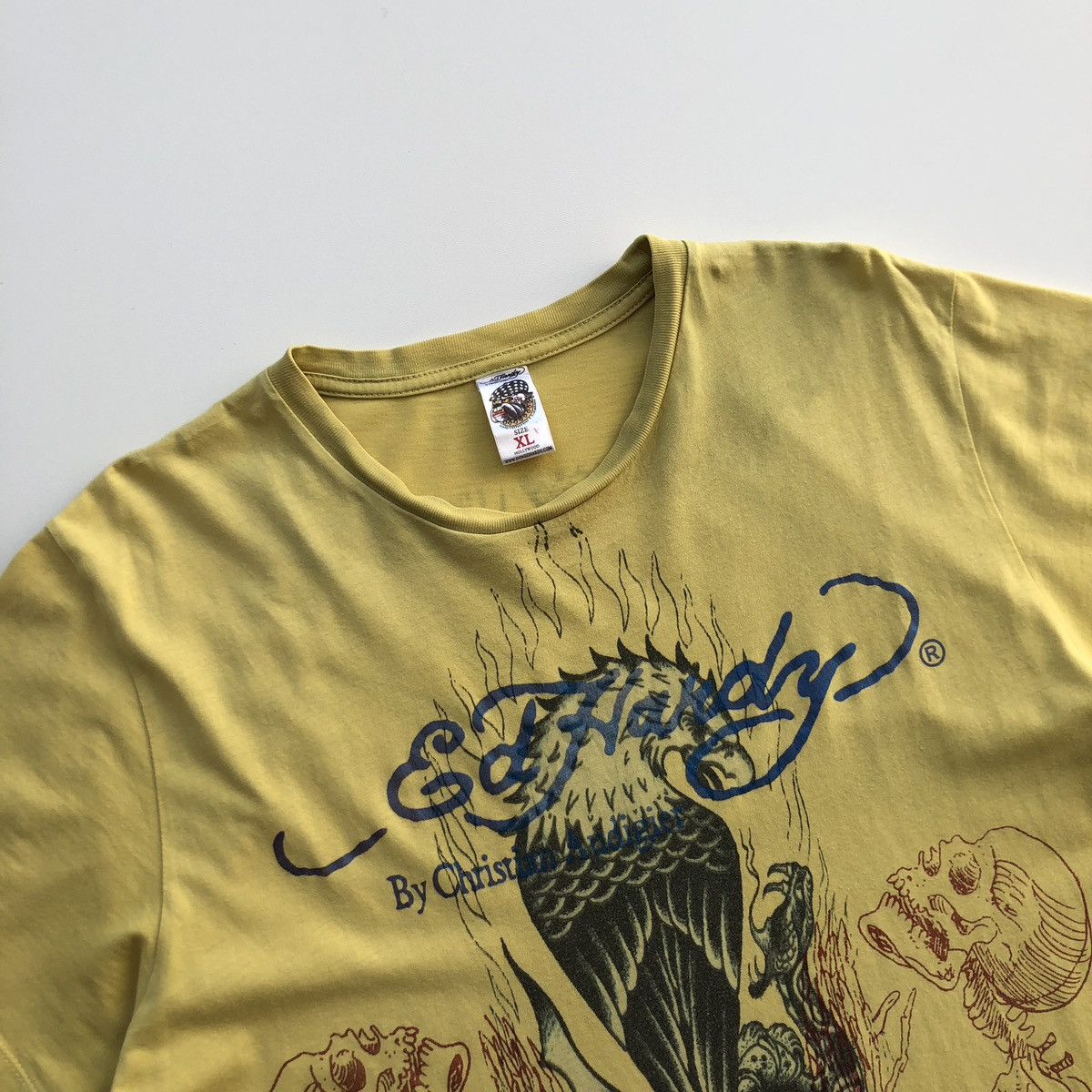 Christian Audigier × Ed Hardy Ed Hardy by Christian Audigier Tattoo Printed T-Shirt USA Size US L / EU 52-54 / 3 - 2 Thumbnail
