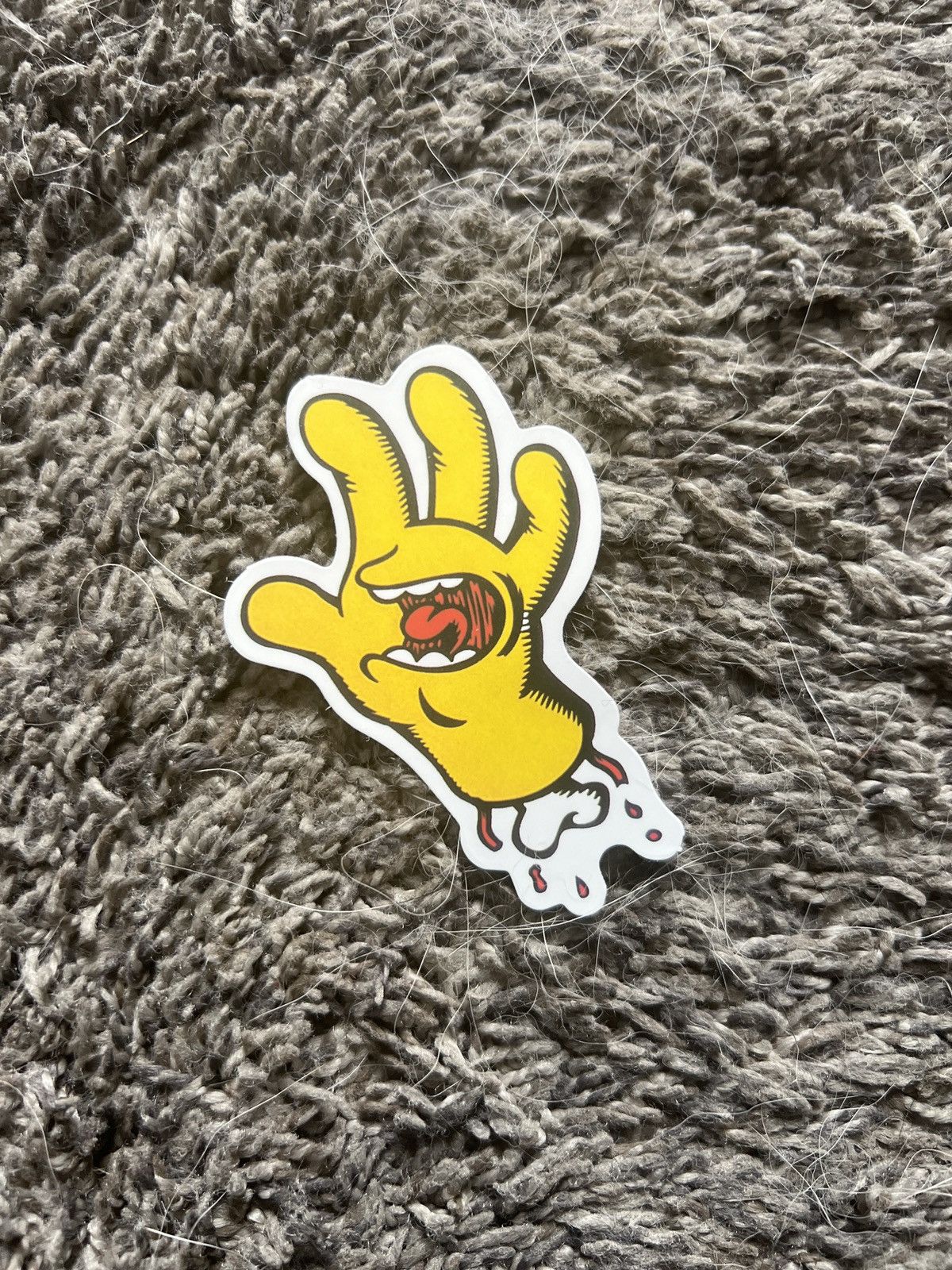 Santa Cruz Skateboards Santa Cruz Skateboards Screaming Hand Sticker Size ONE SIZE - 1 Thumbnail