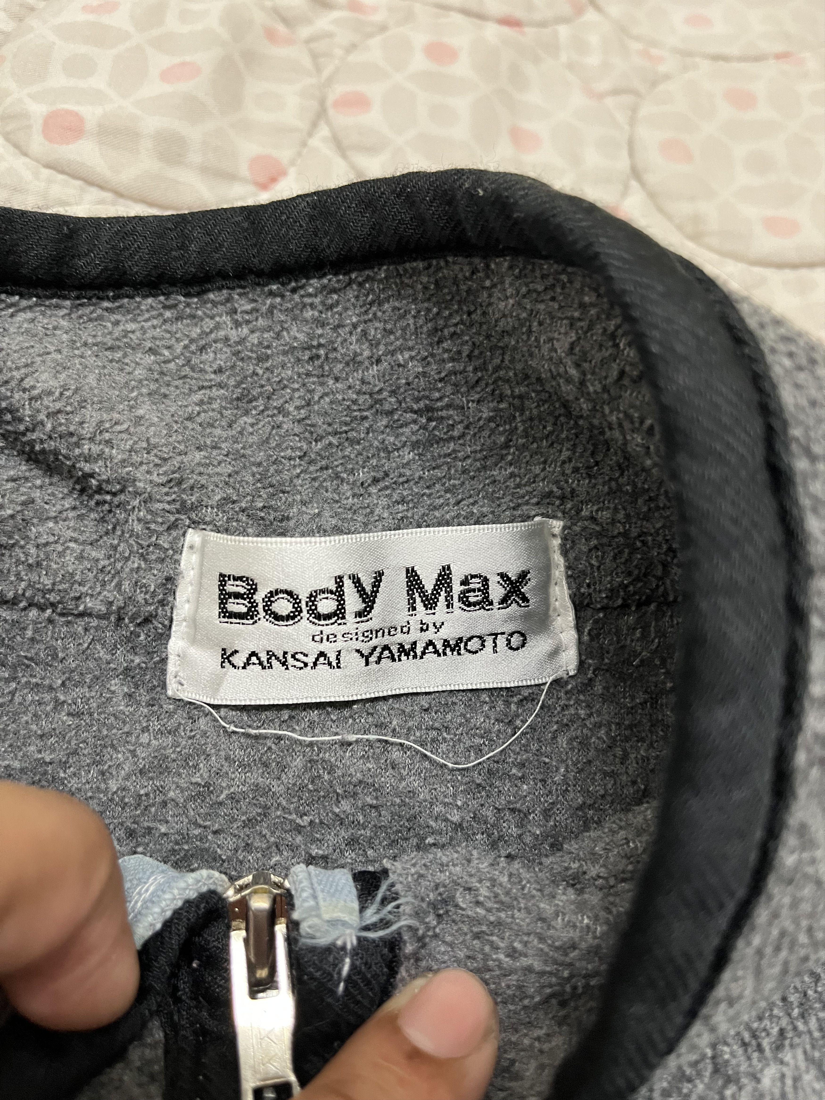Kansai Yamamoto Kansai Yamamoto Zipper Grey Jacket Size US M / EU 48-50 / 2 - 7 Thumbnail